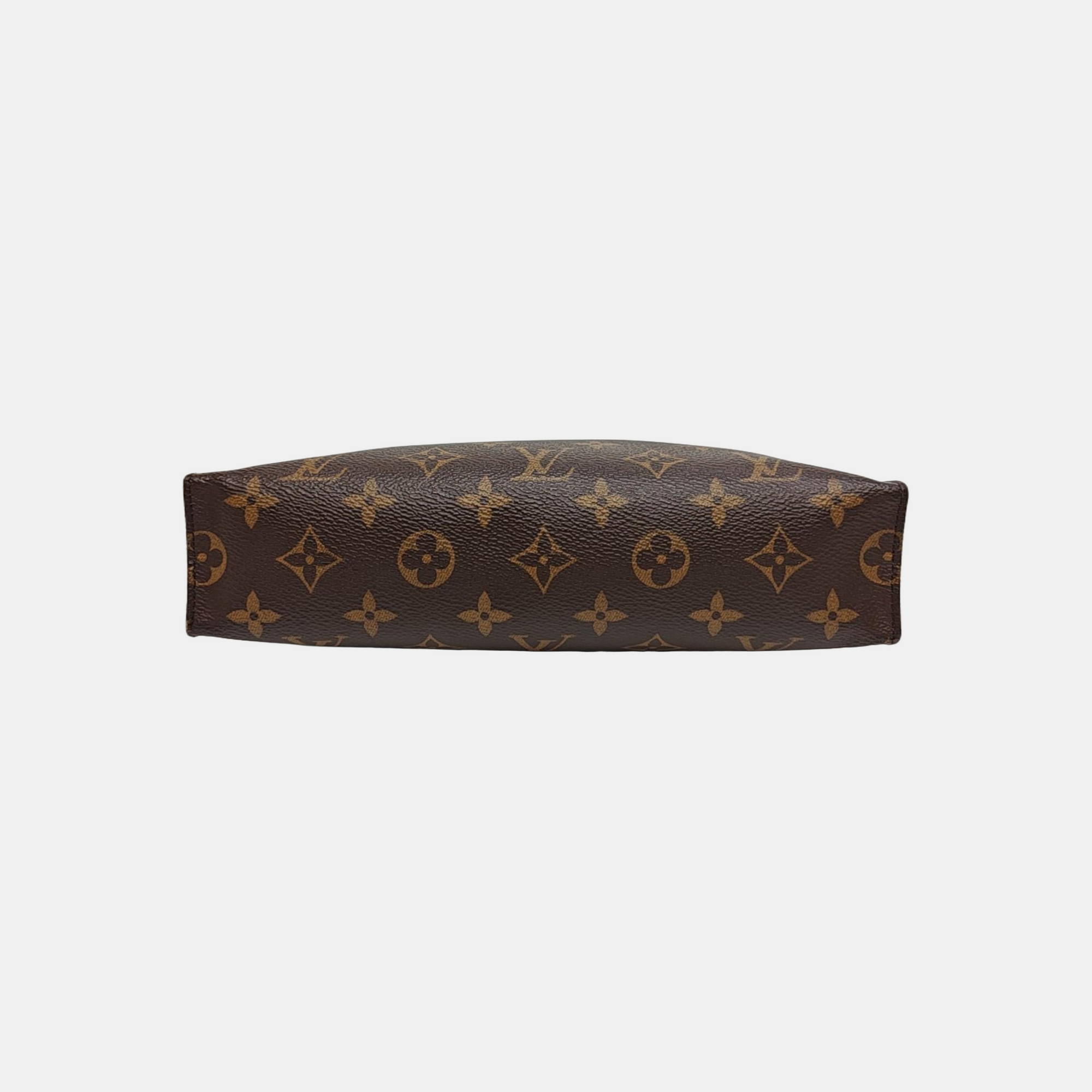 TOILET POCKET 26 Monogram Coated Canvas Brown