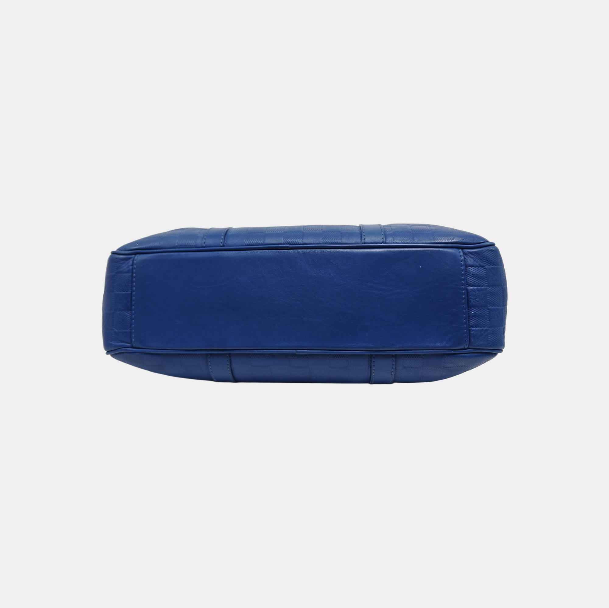 TADAO PM Damier Calfskin Blue
