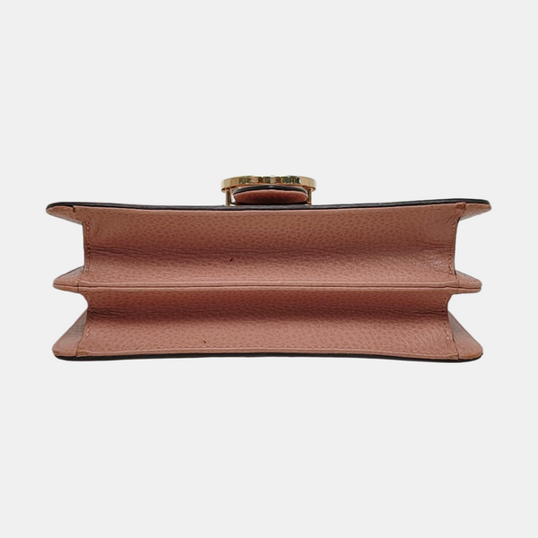 Interlocking G Small Calfskin Pink