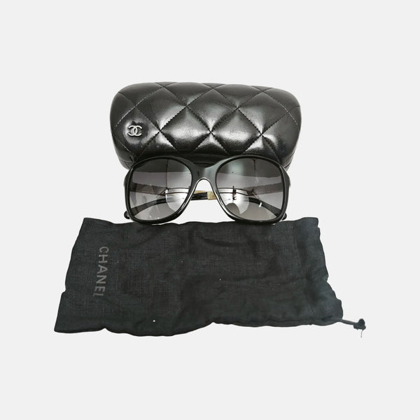 Black Synthetic Sunglasses