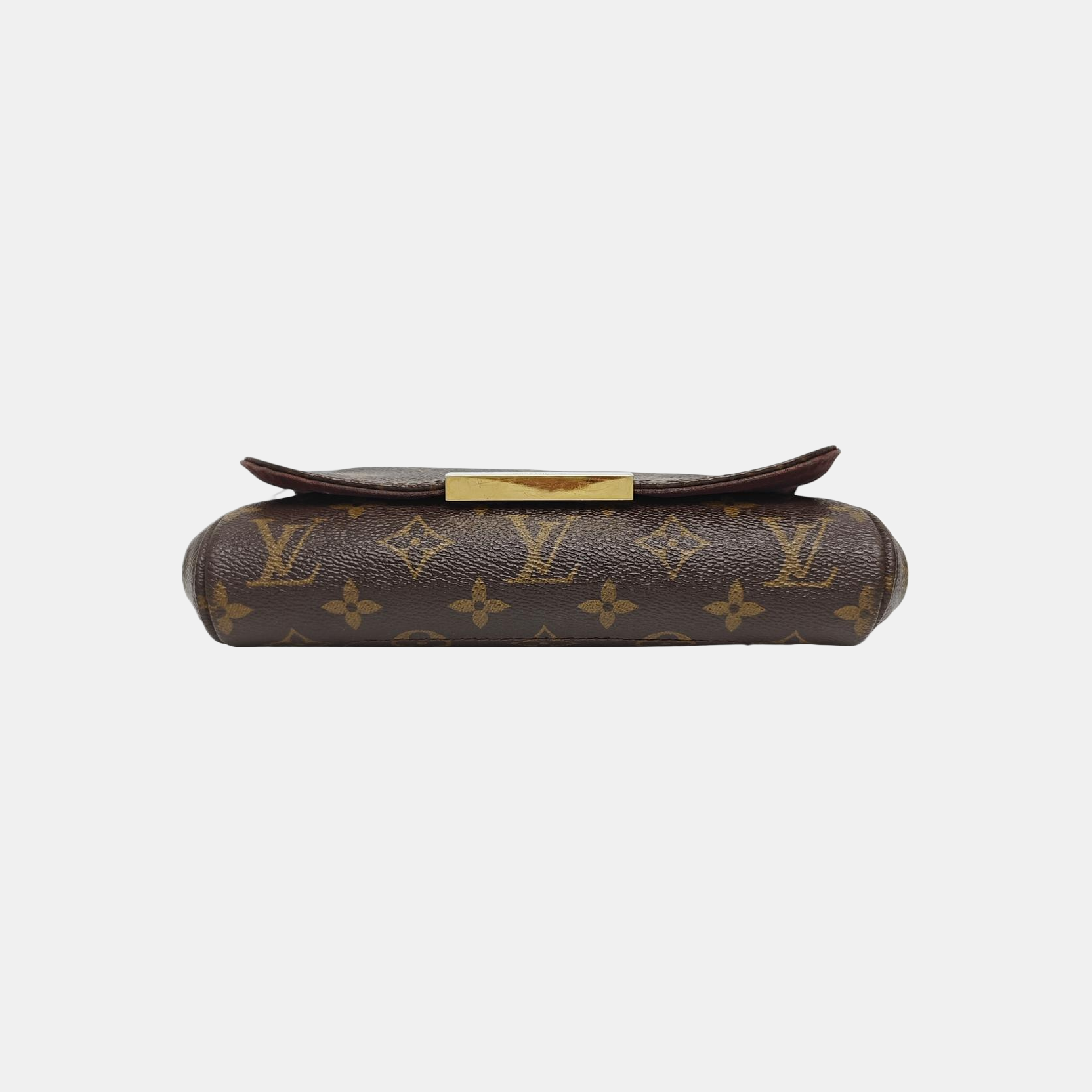 FAVORITE PM Monogram Coated Canvas Brown