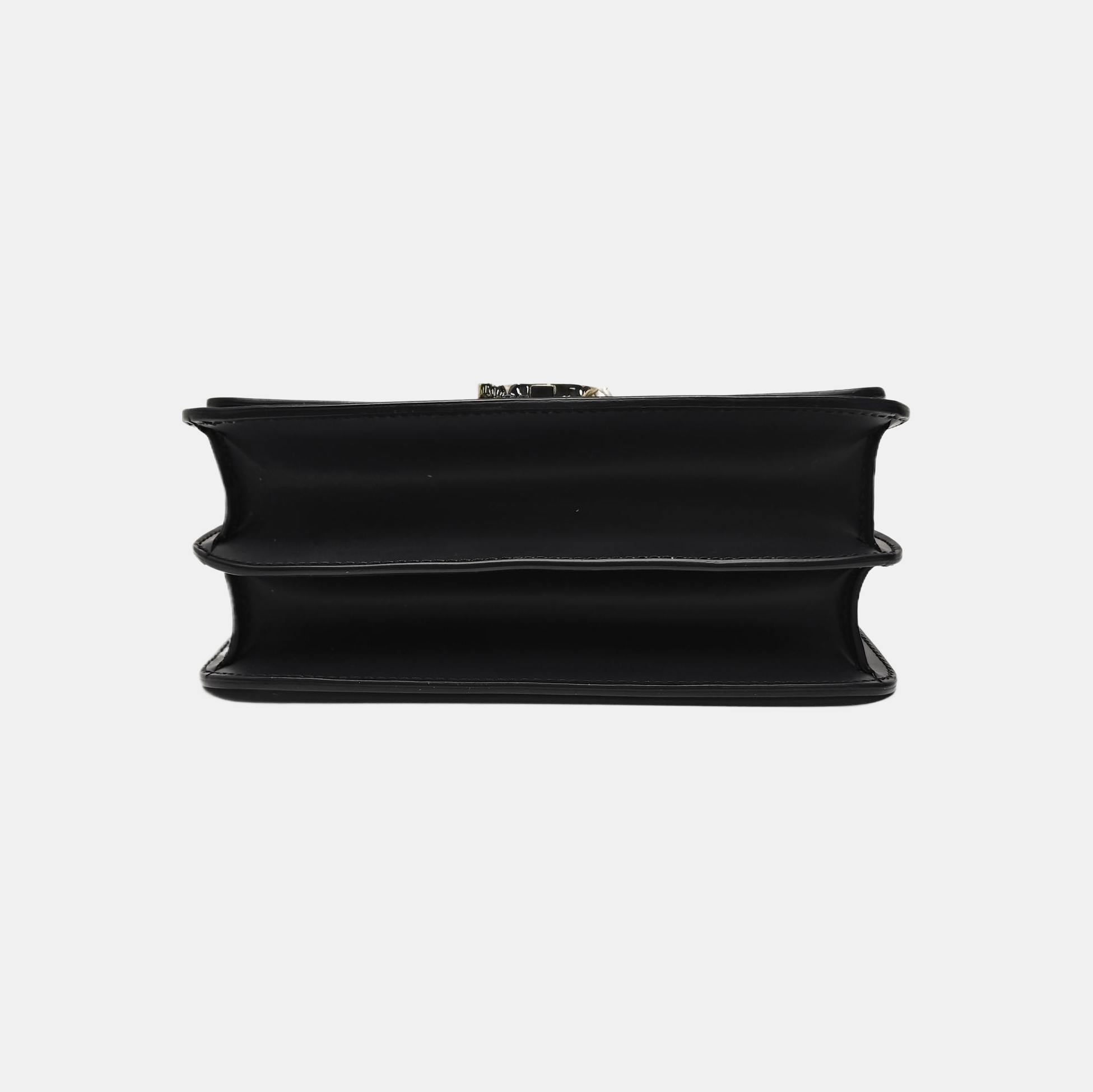 TB Small Calfskin Black