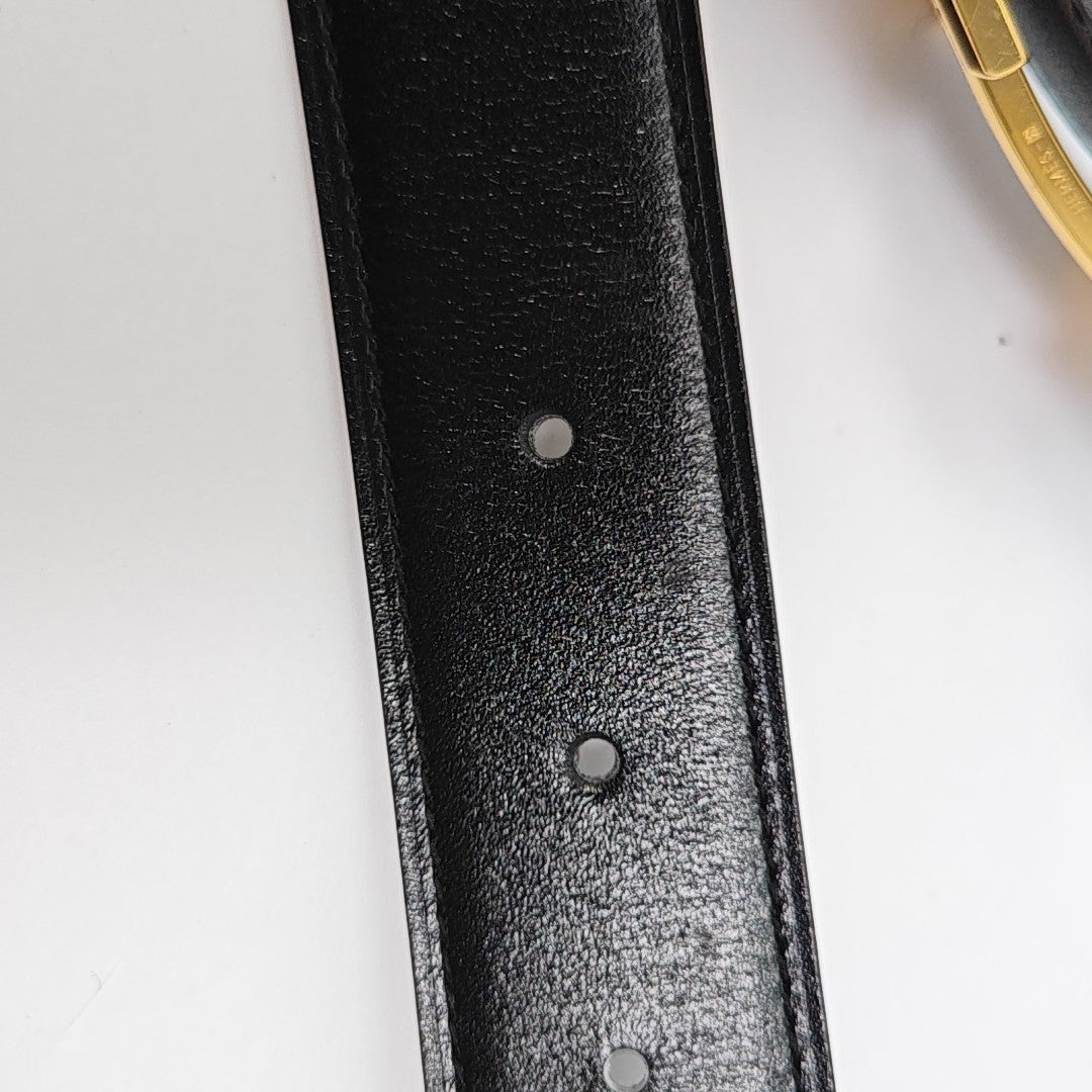 Leather Belt Black