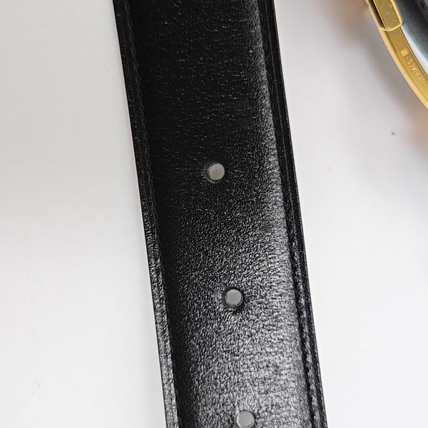 Leather Belt Black