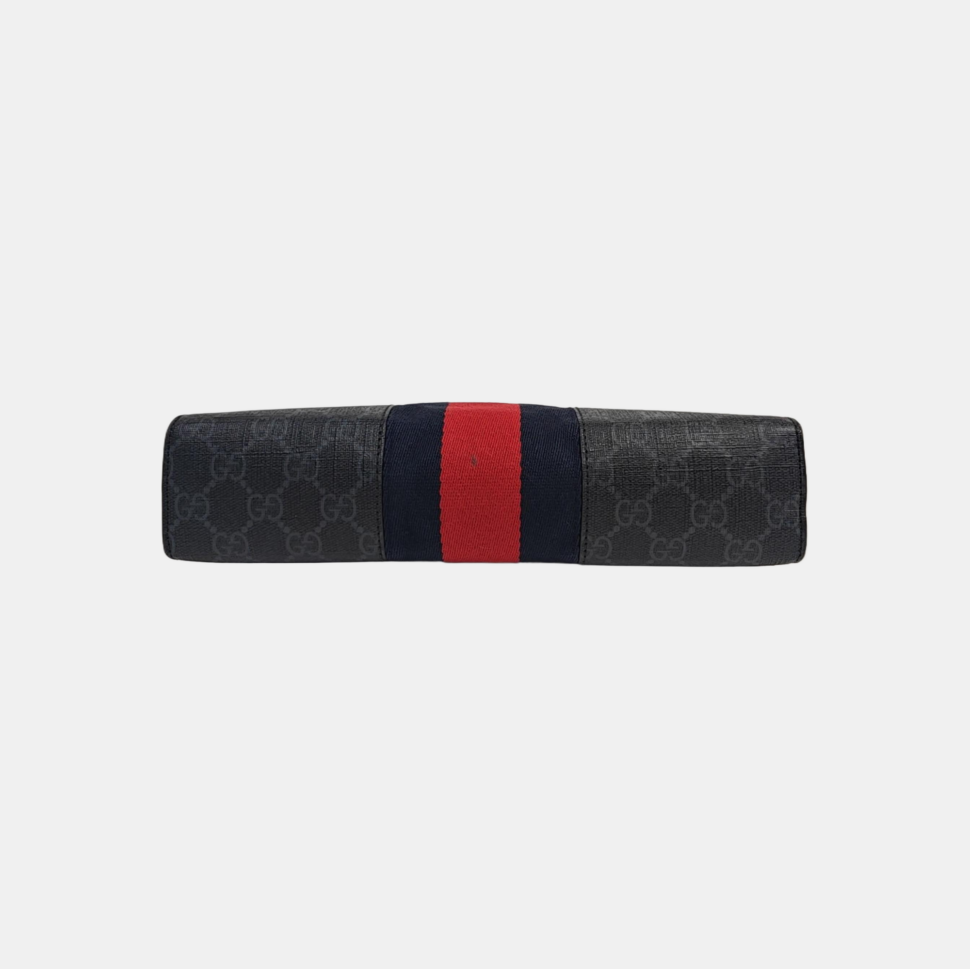 GG Supreme Monogram Coated Canvas Gray