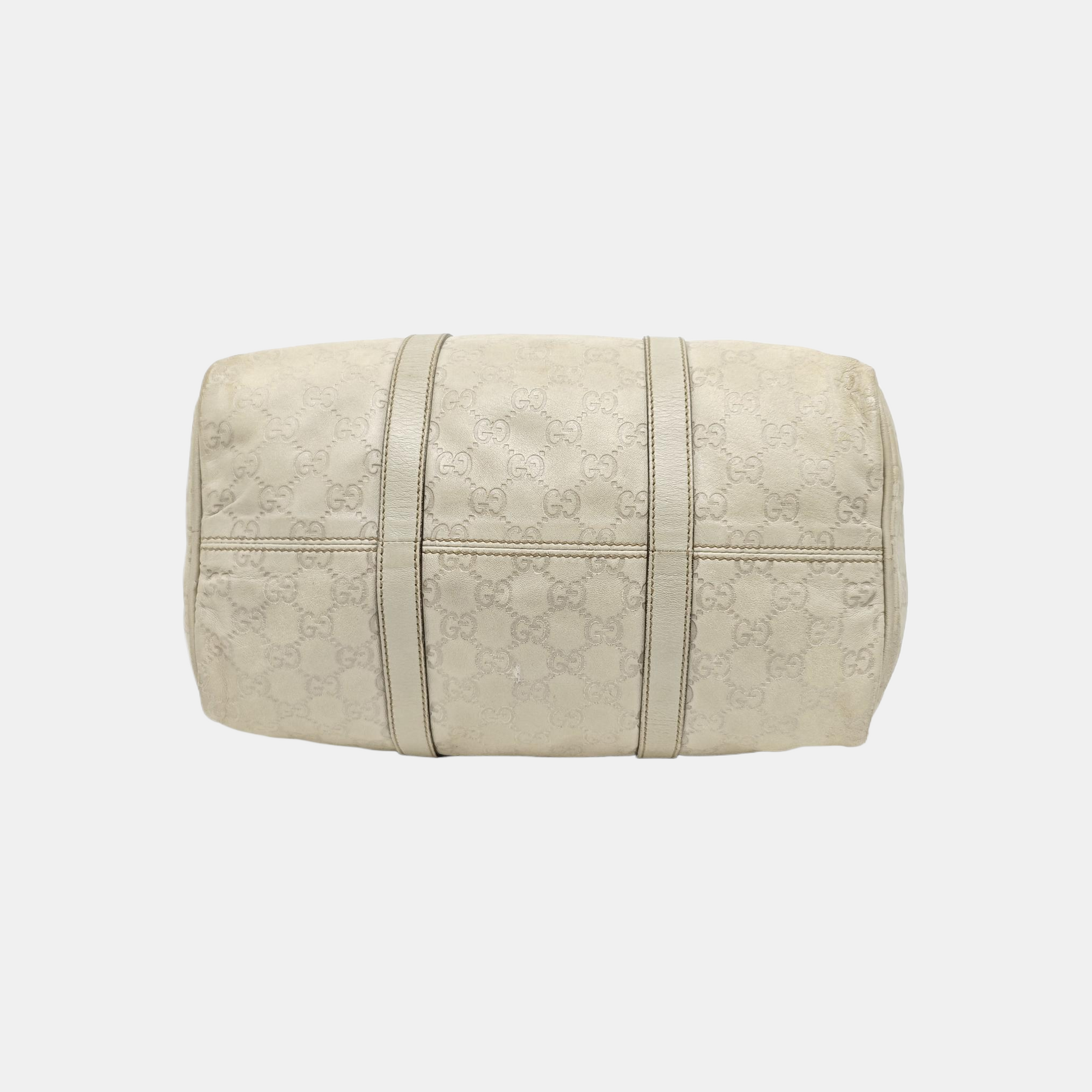 Joy Medium Monogram Calfskin Beige