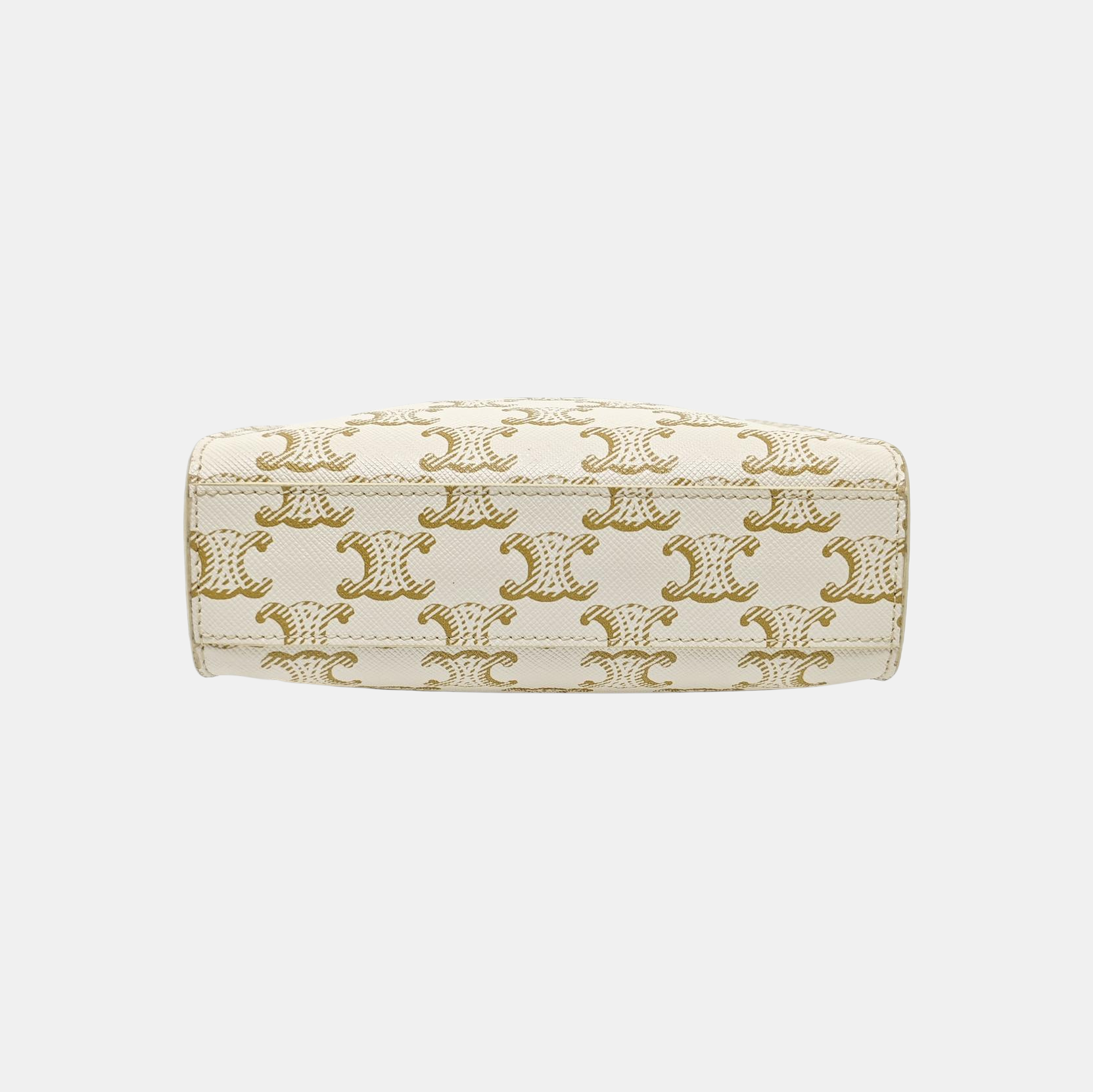 CABAS Mini Coated Canvas White