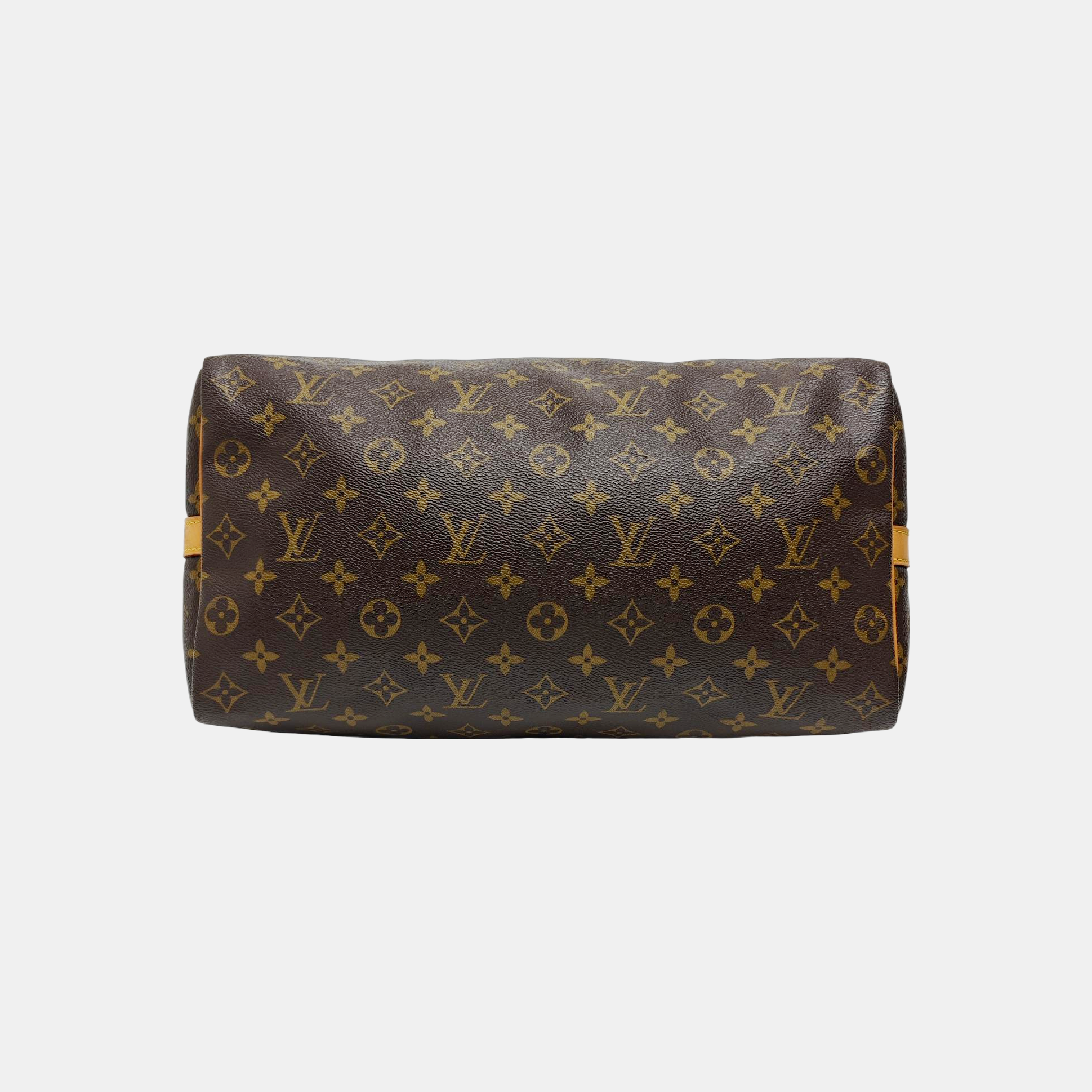 SPEEDY 35 Monogram Coated Canvas Brown