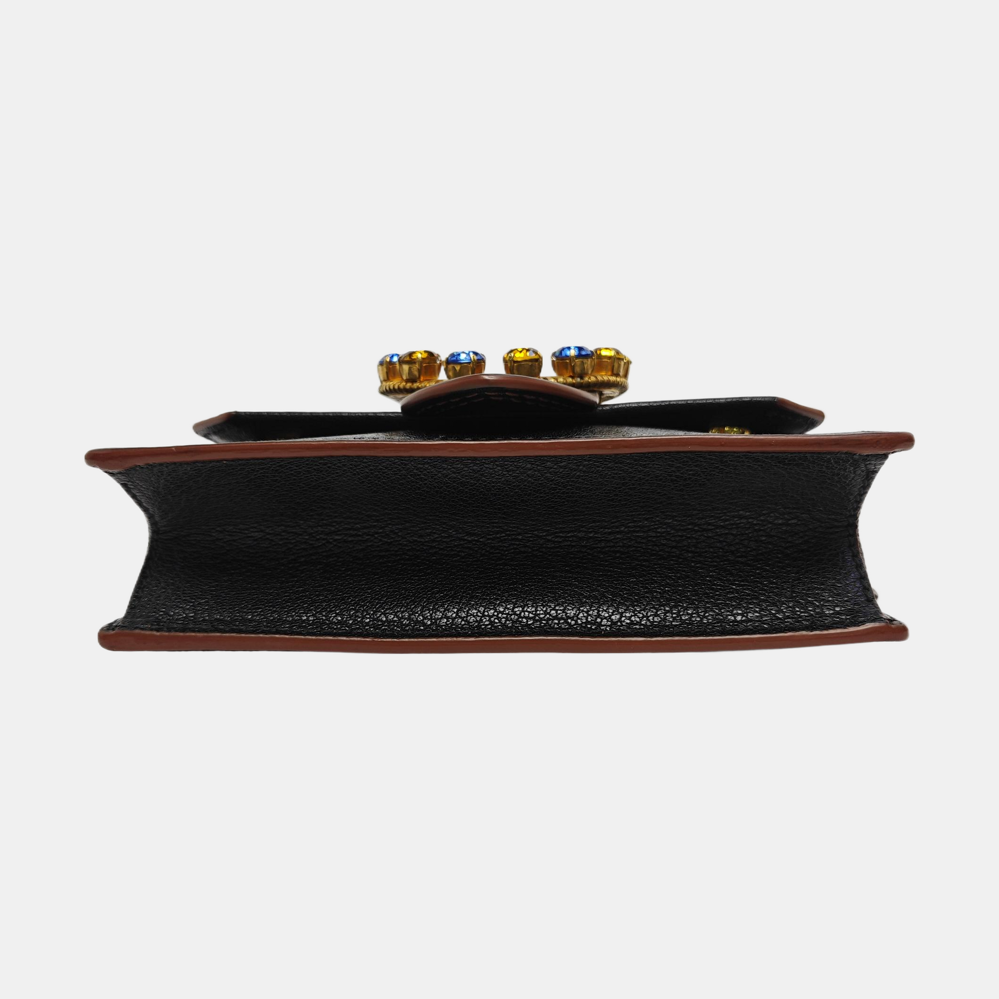 My Miu Calfskin Black