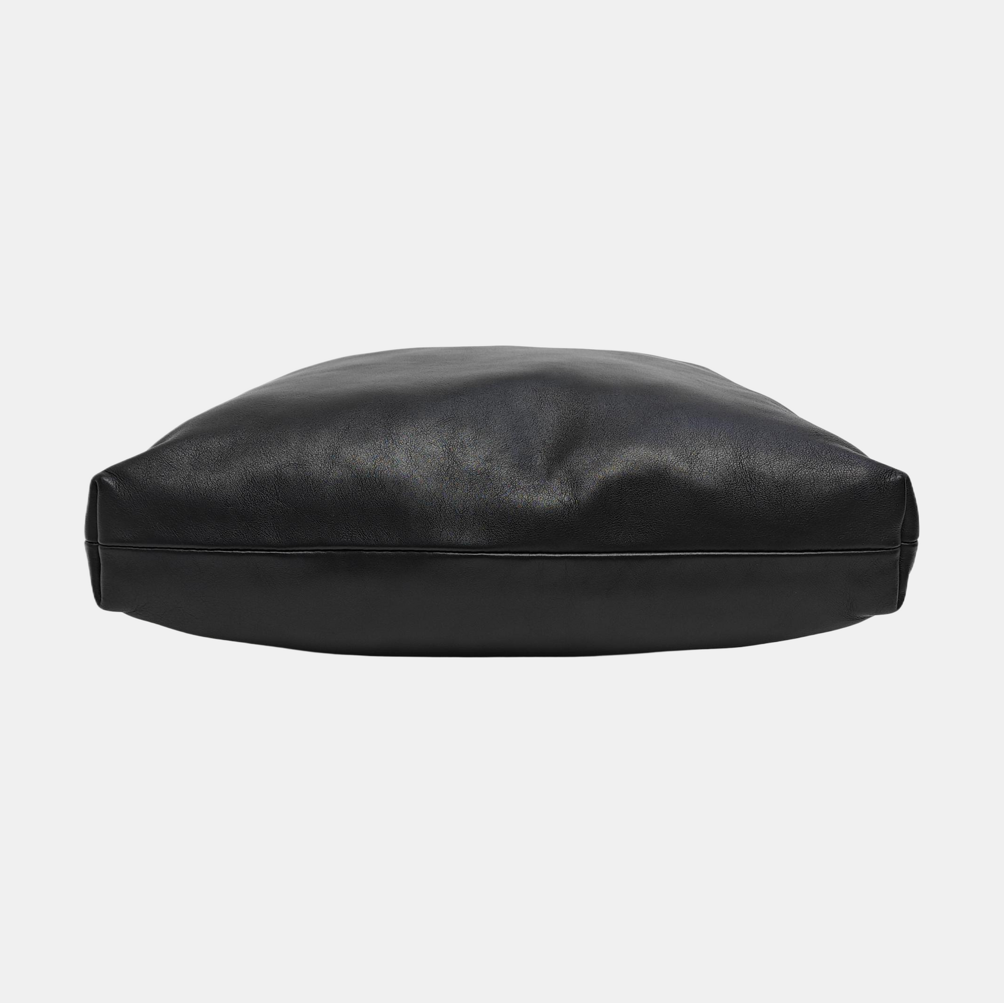 Large Lambskin Black