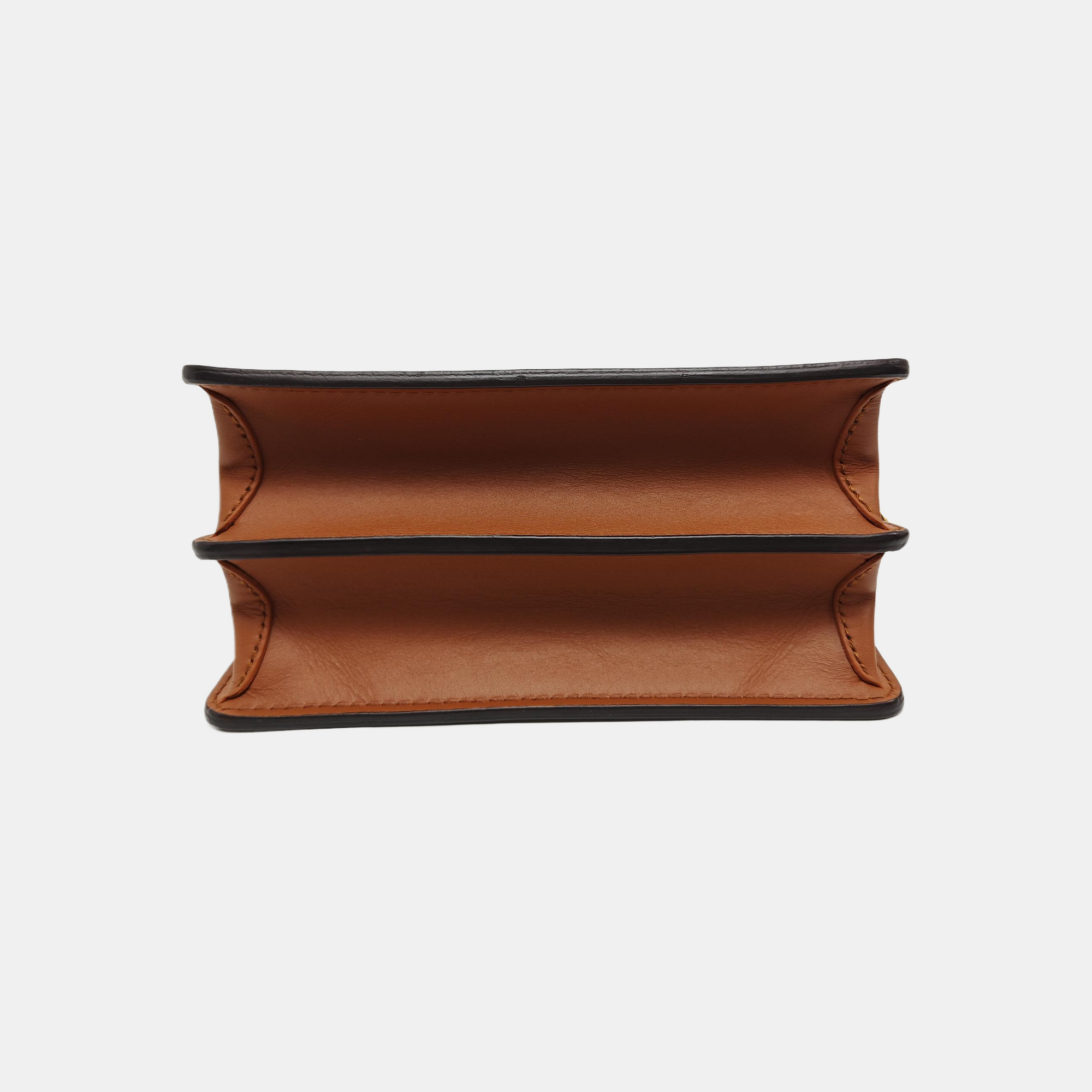DAUPHINE Mini Monogram Coated Canvas Brown