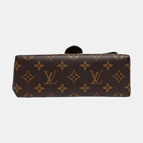 LOCKY BB Monogram Coated Canvas Brown