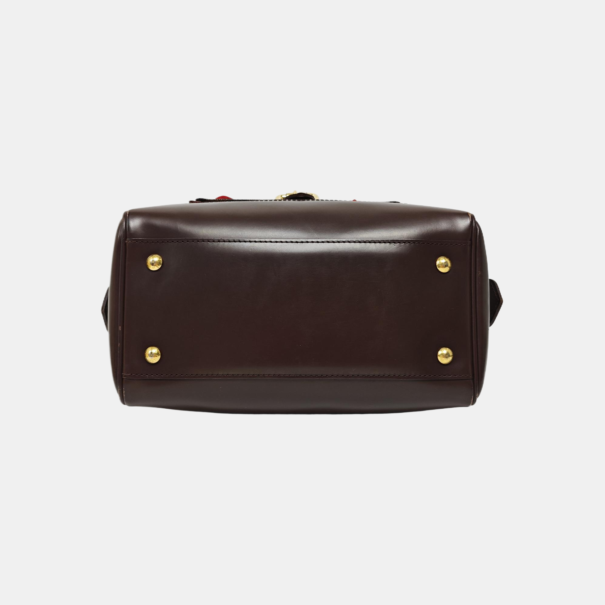 KNIGHTSBRIDGE Damier Ebene Coated Canvas Brown
