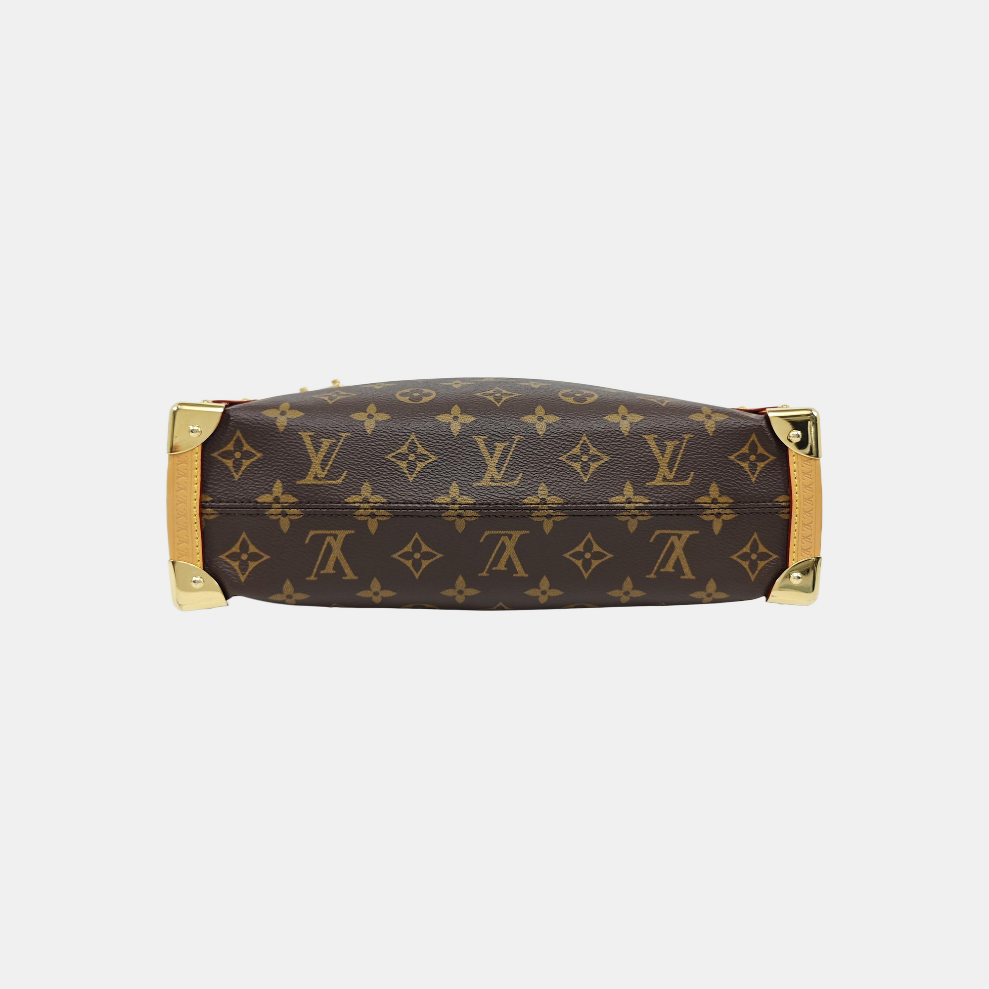 SIDE TRUNK GM Monogram Coated Canvas Brown