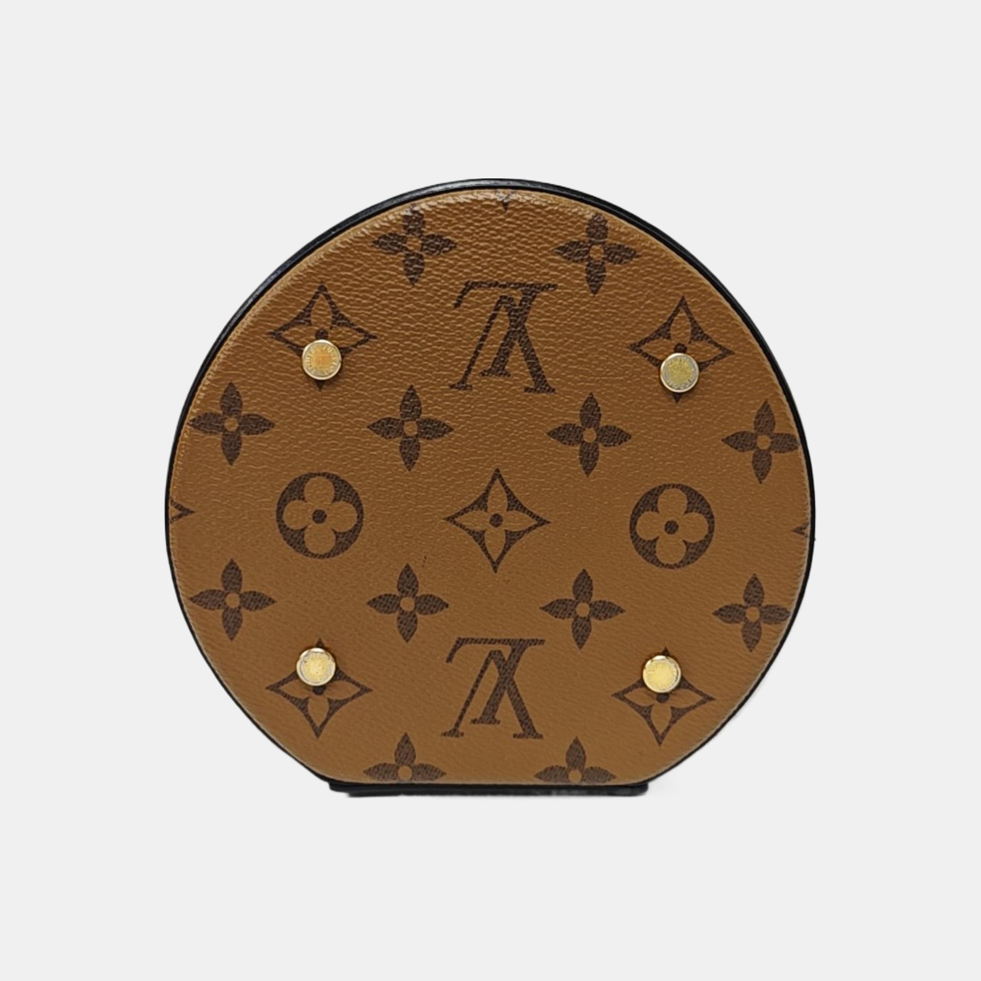 CANNES PM Monogram Coated Canvas Brown