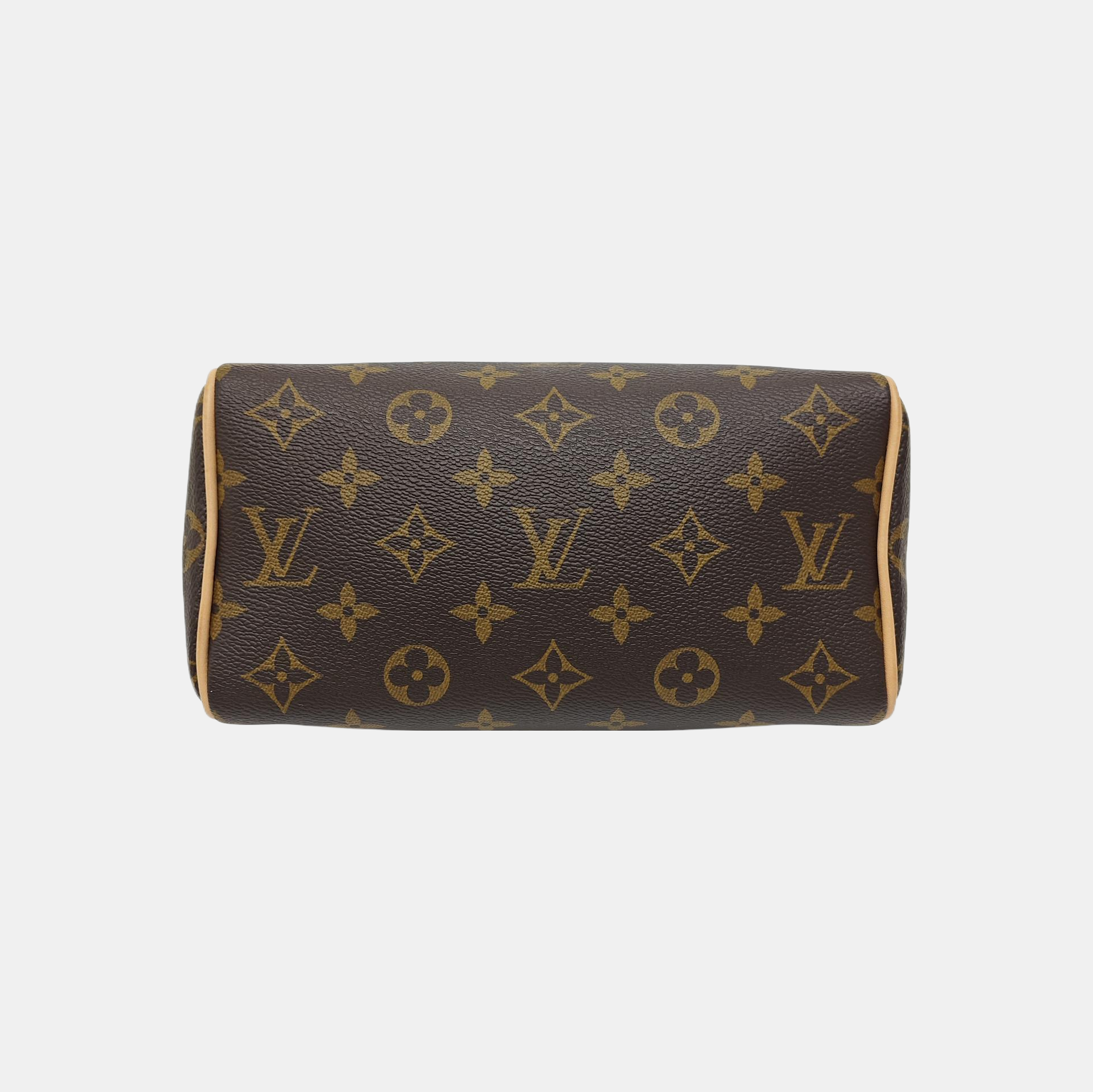 SPEEDY 20 Monogram Coated Canvas Brown