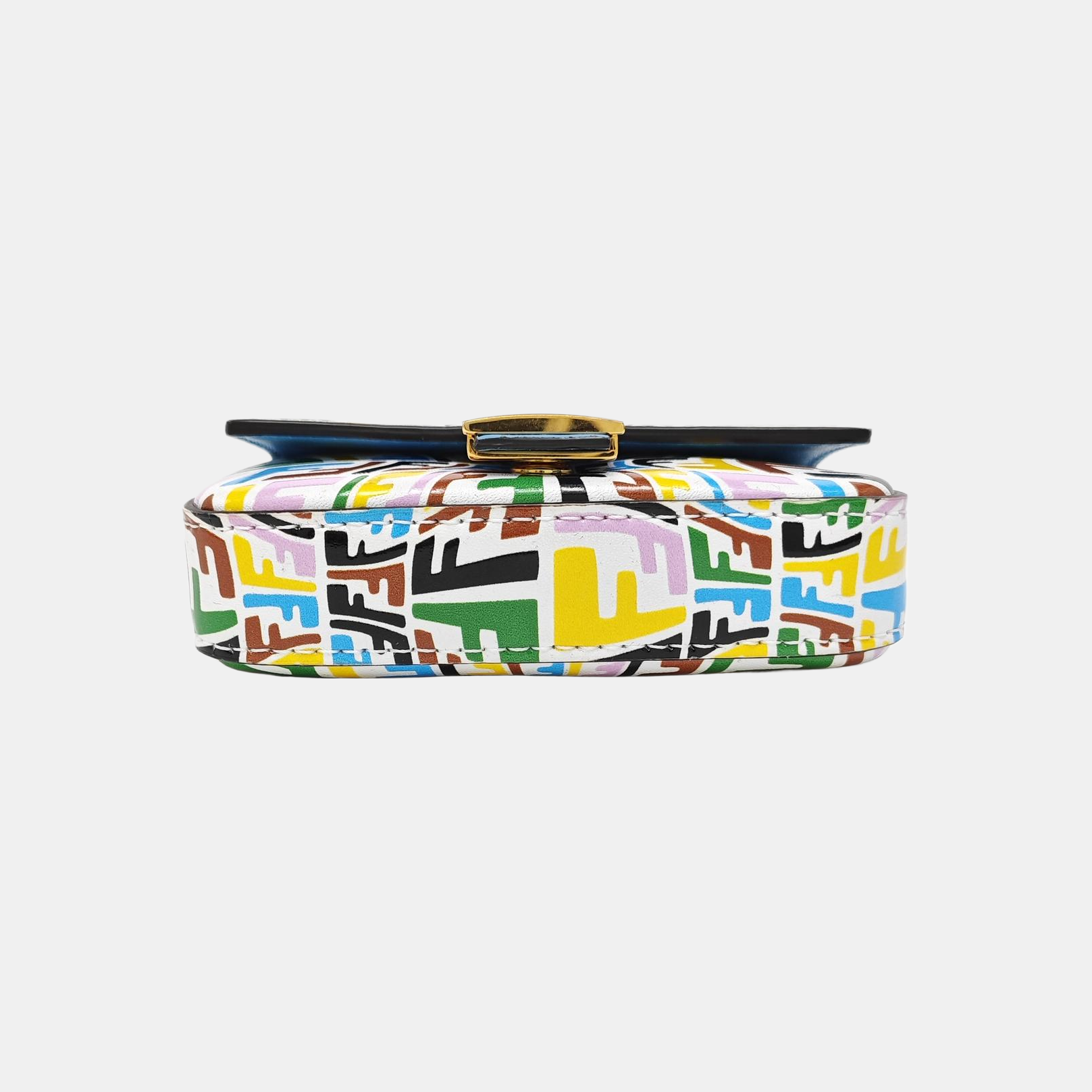 Baguette Nano Calfskin Multicolor