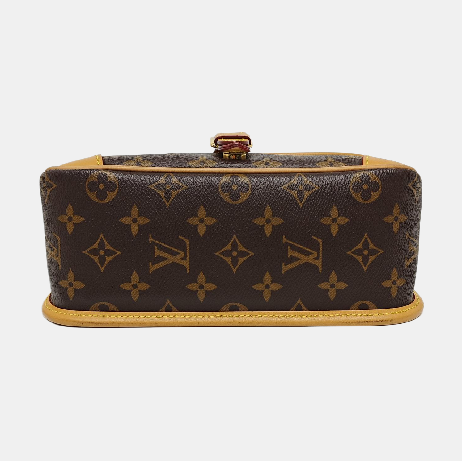 DIANE Monogram Coated Canvas Brown
