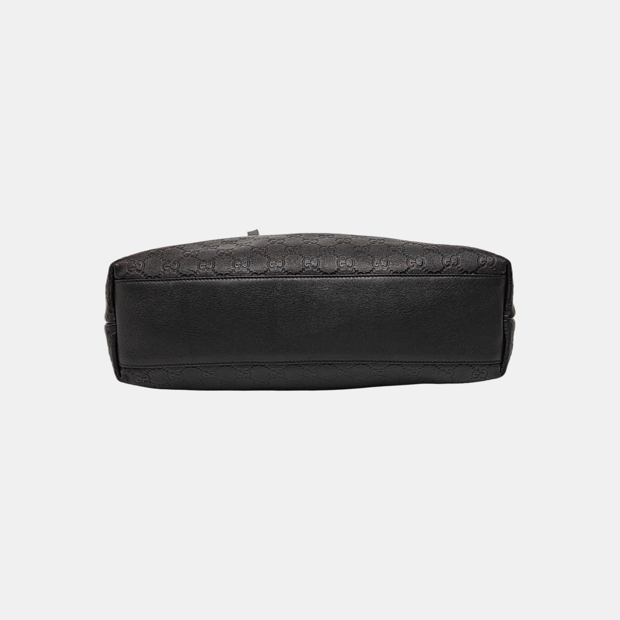 GG Imprime Monogram Calfskin Black