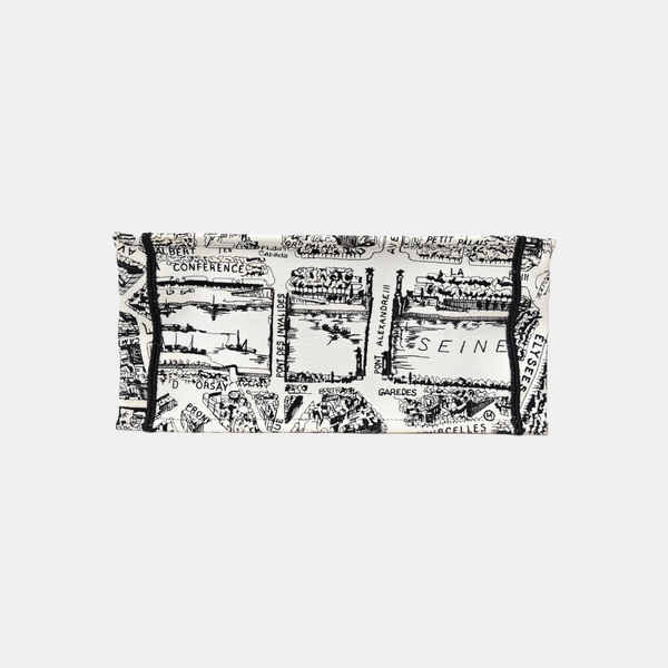 Book Tote Medium Canvas White