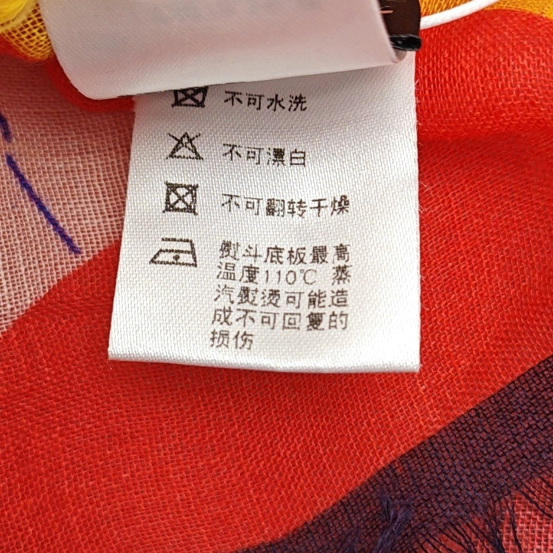 Cashmere Scarf Red