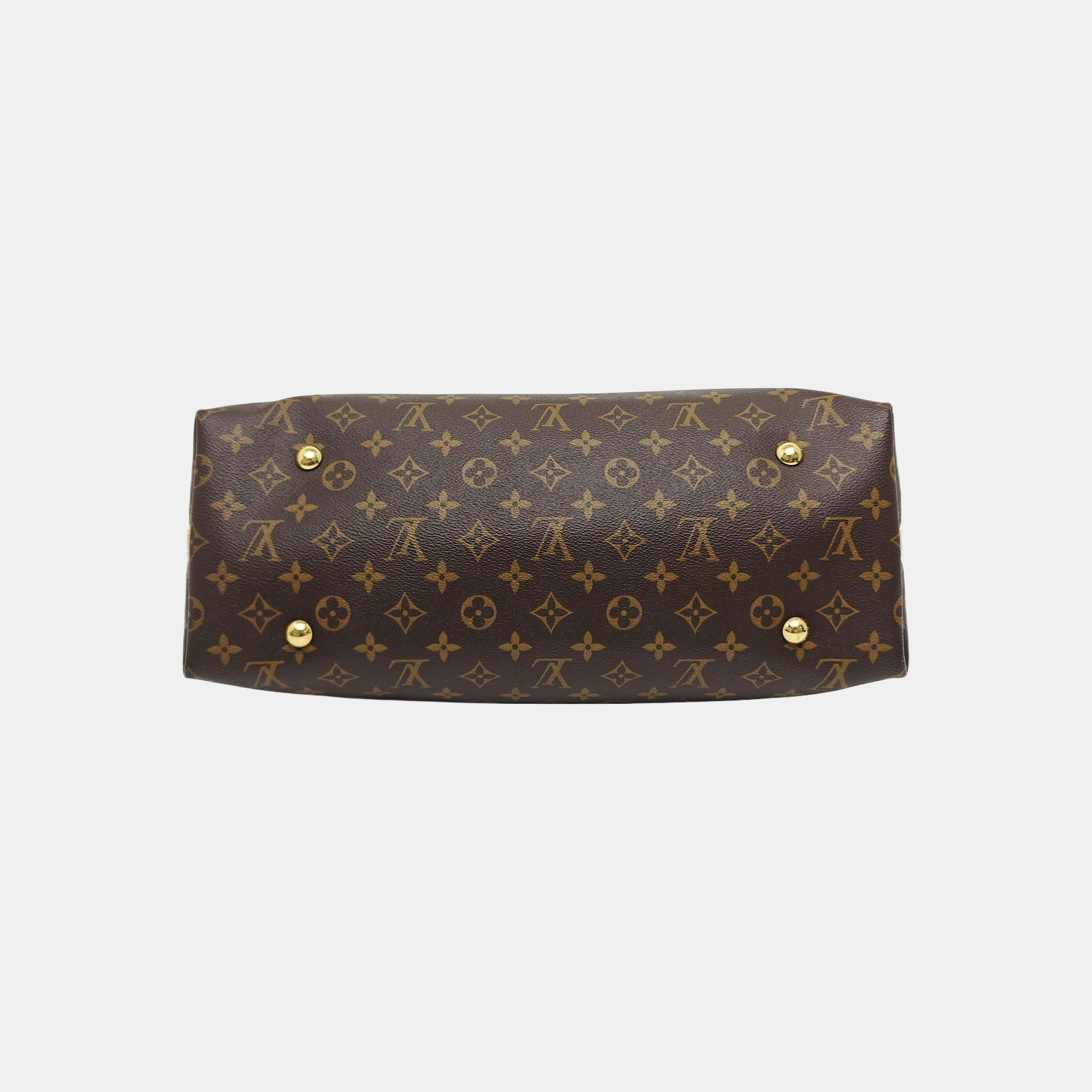 CARRYALL MM Monogram Coated Canvas Brown