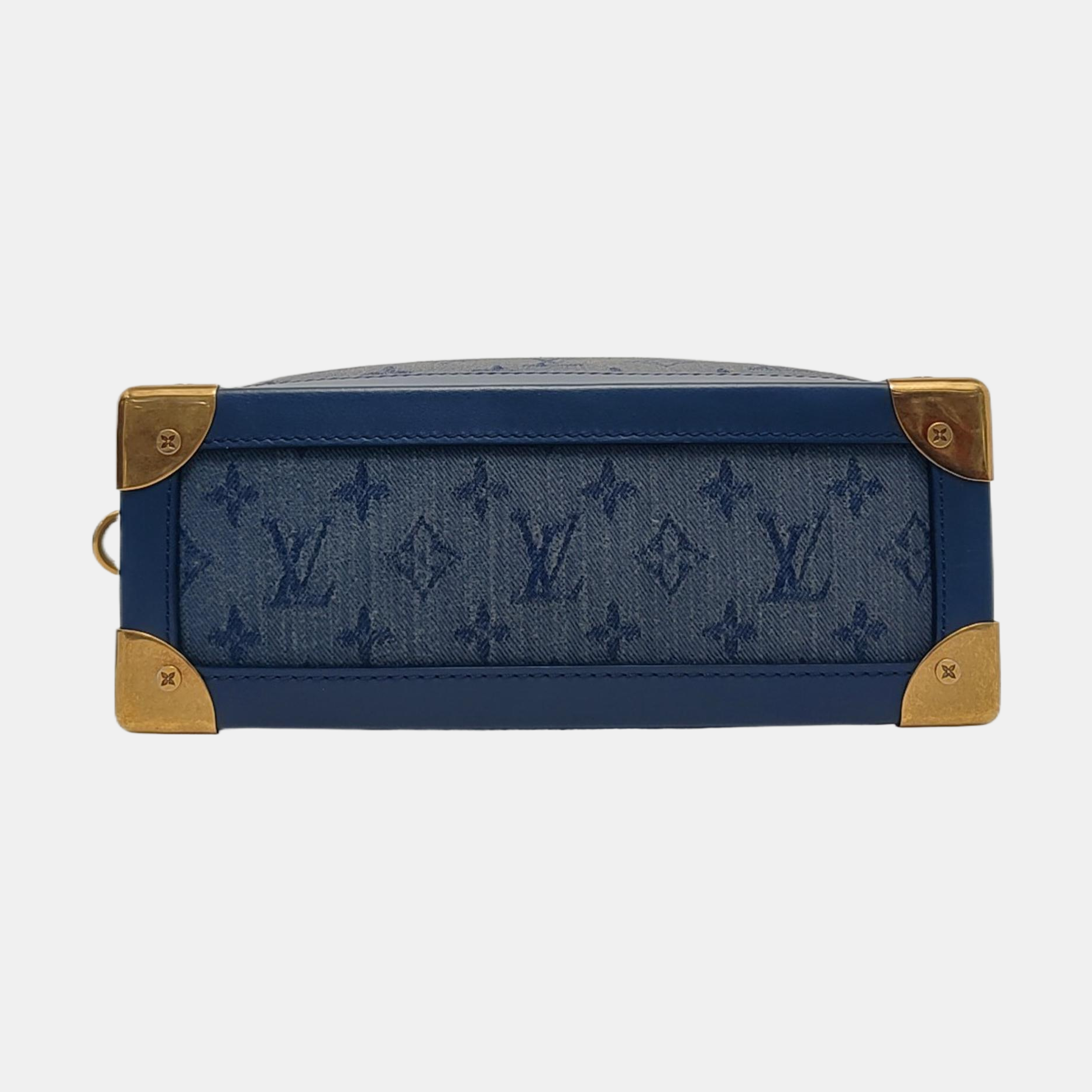 SOFT TRUNK Monogram Denim Blue