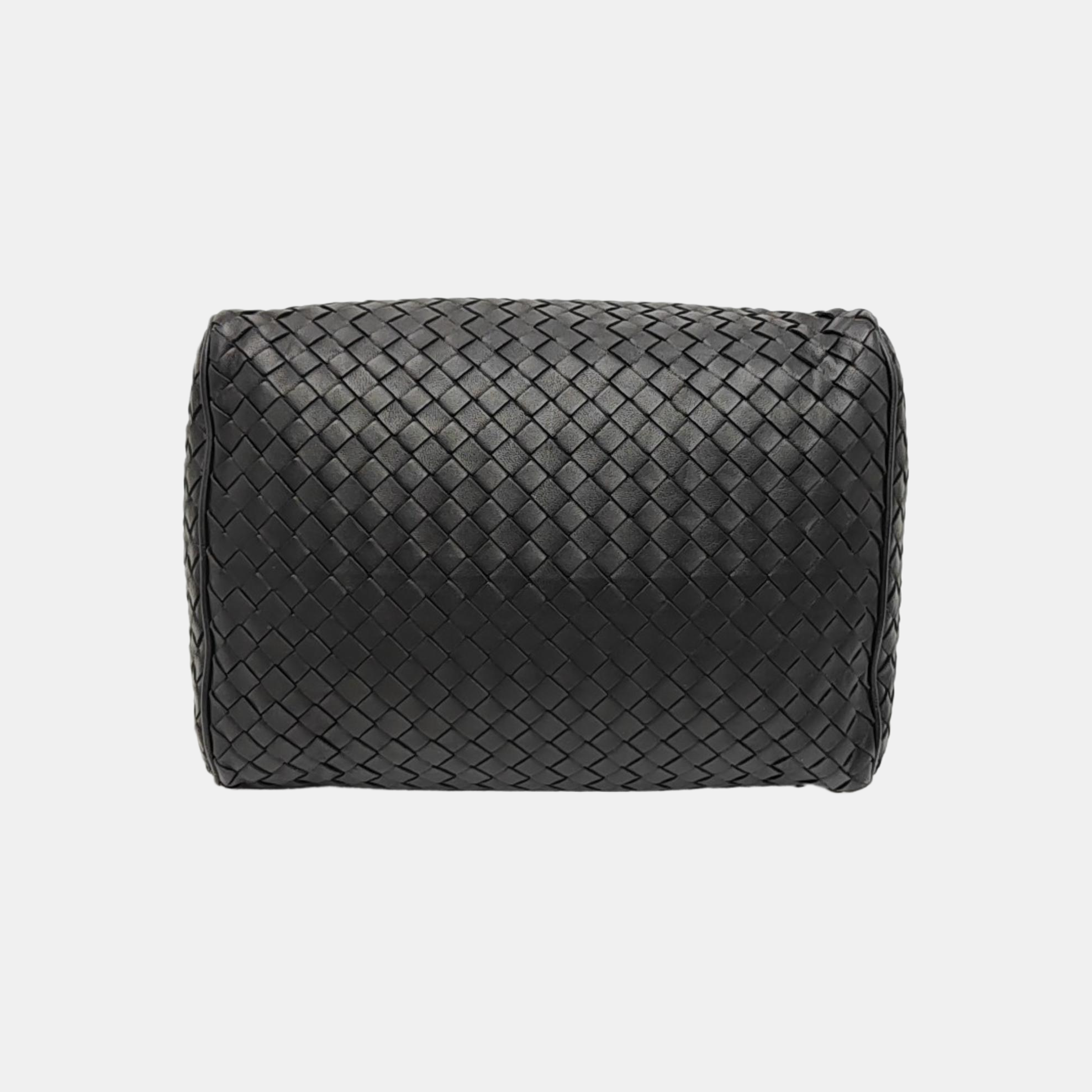 Calfskin Shoulder Bag Black