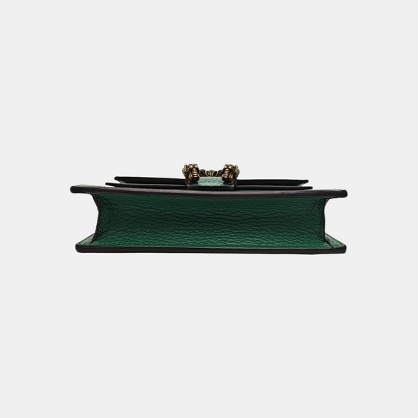 Dionysus Super Mini Calfskin Green