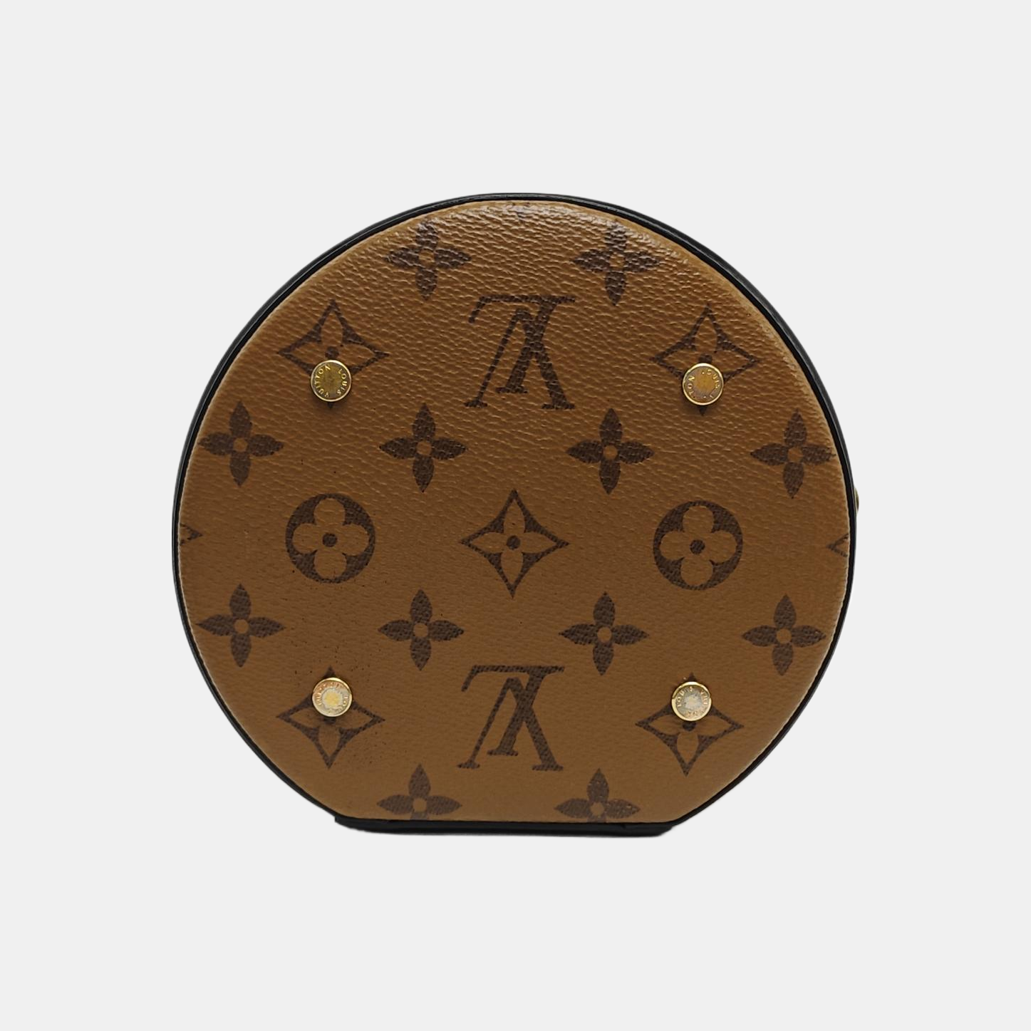CANNES PM Monogram Coated Canvas Brown