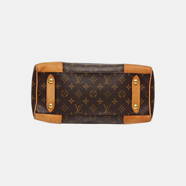 RETIRO NM Monogram Coated Canvas Brown