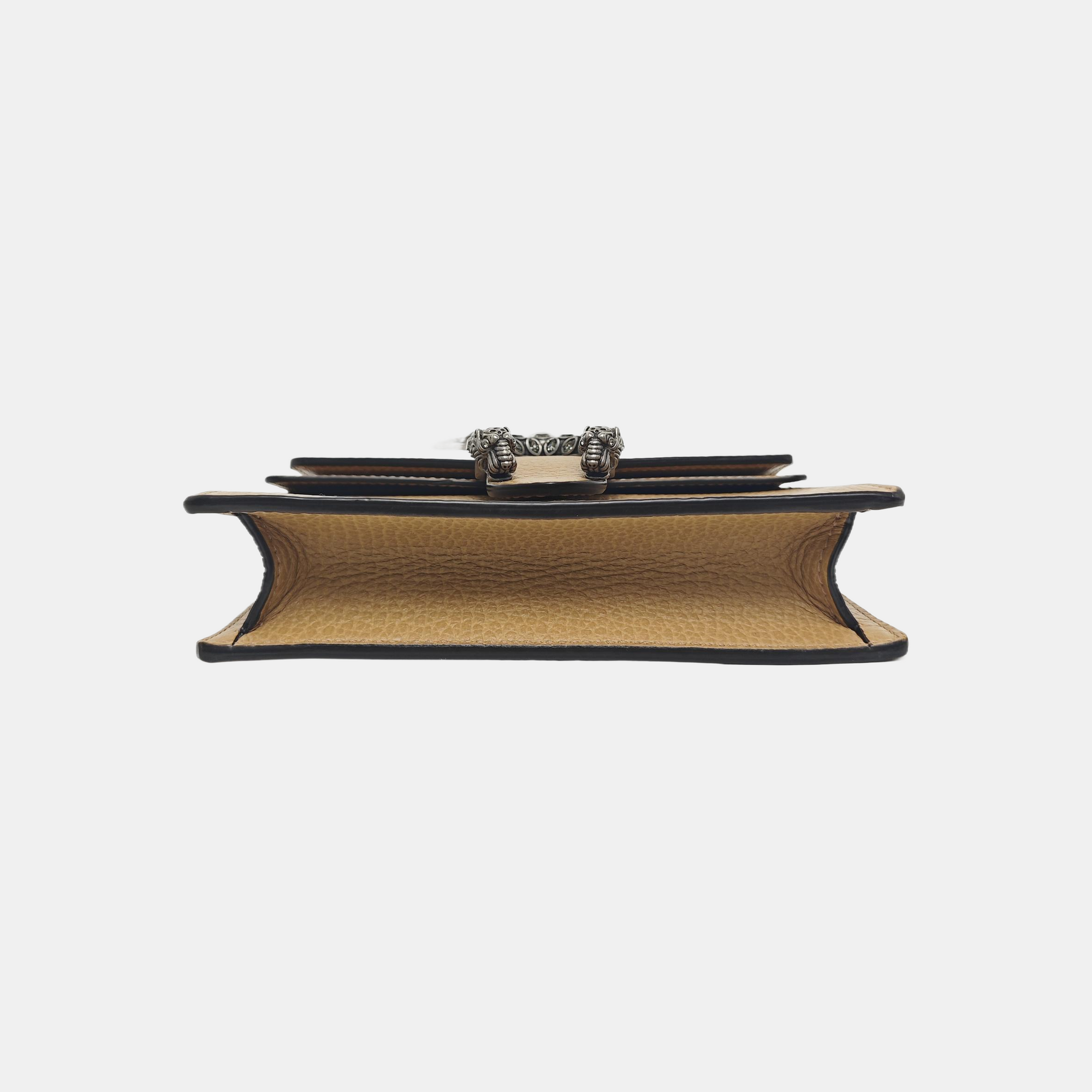 Dionysus Super Mini Calfskin Beige