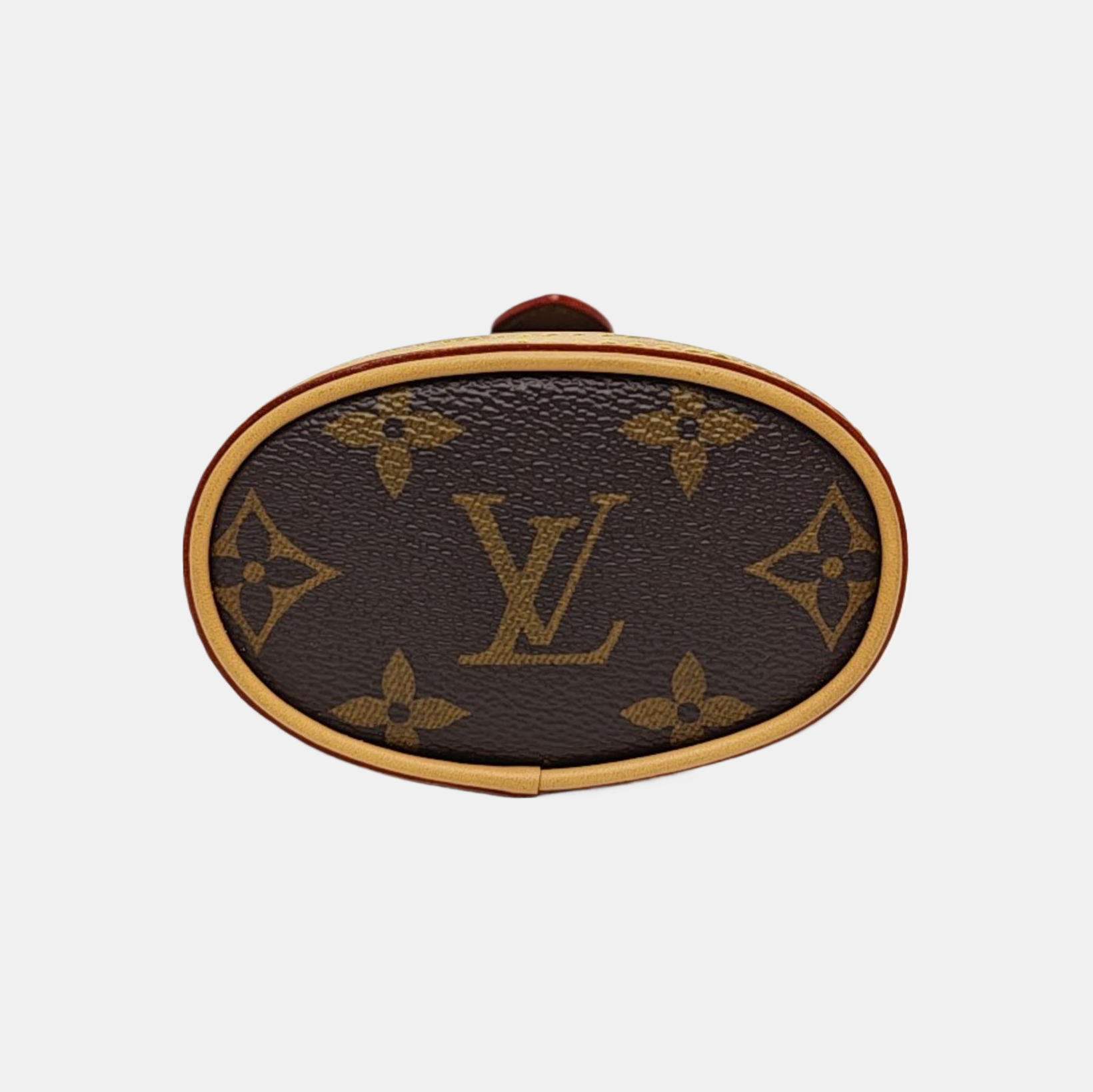 FOLD ME Monogram Coated Canvas Brown