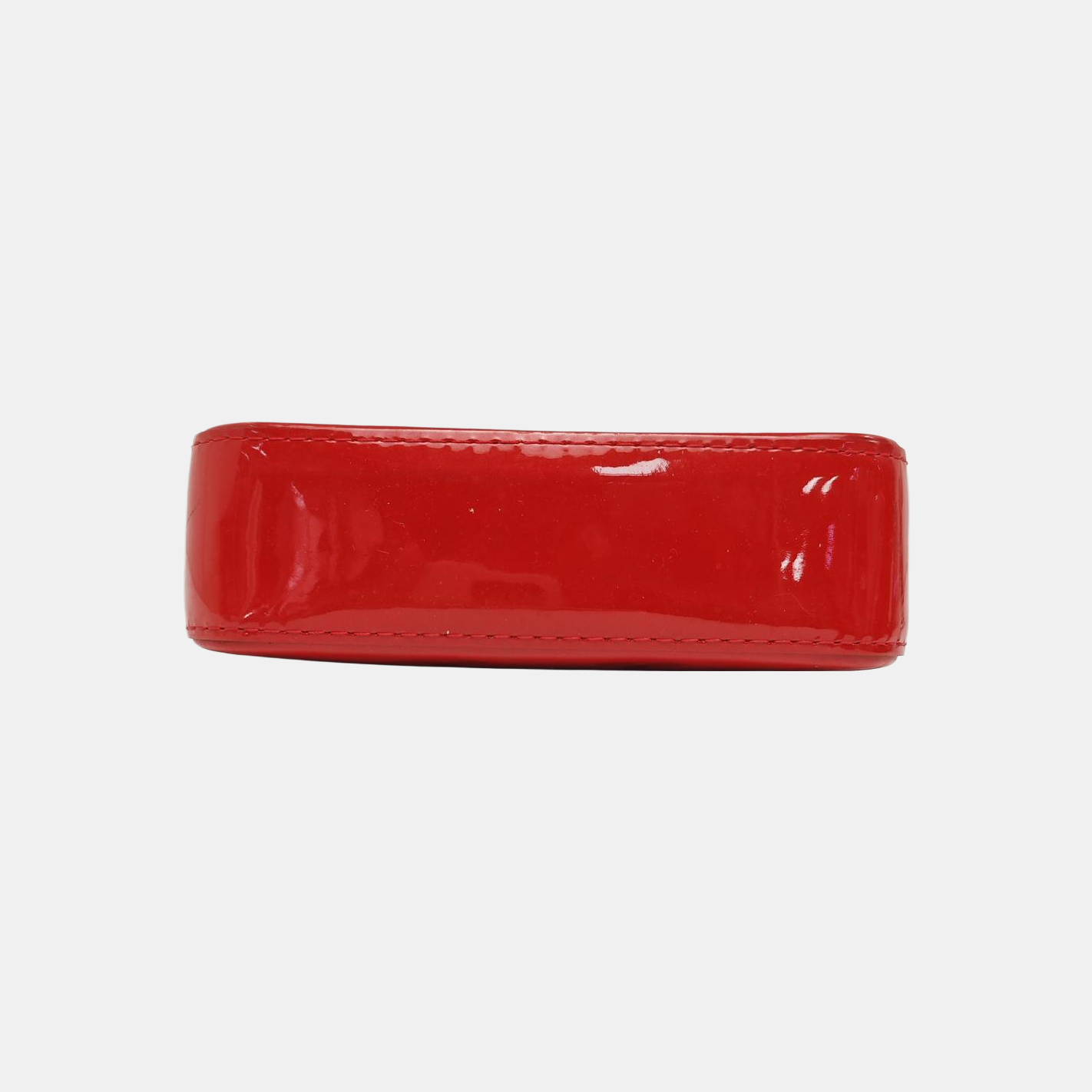 SAC LUCIE Mini Monogram Patent Leather Red