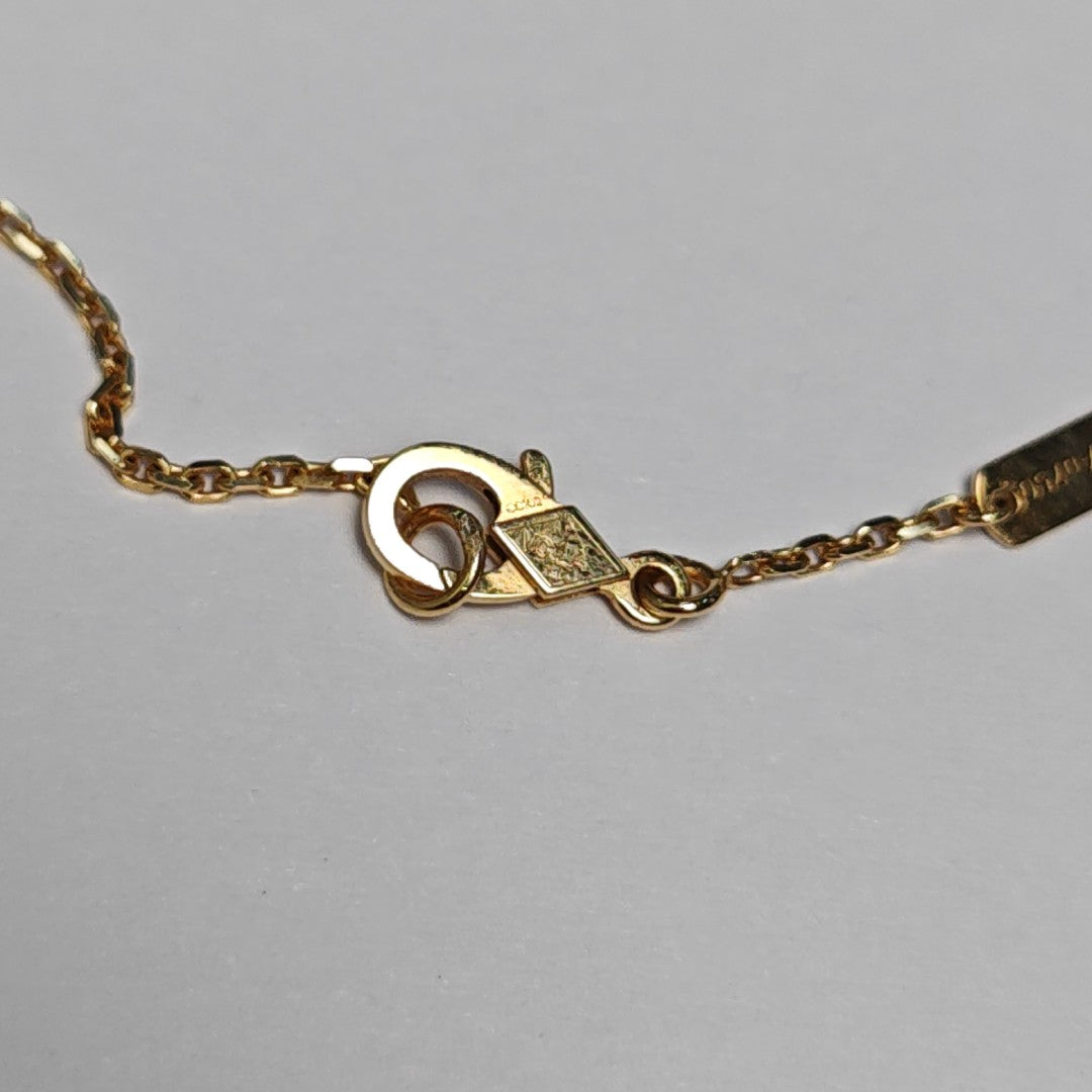 Vintage Alhambra 18k Gold Necklace