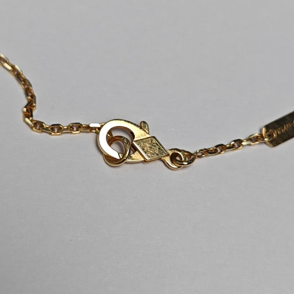 Vintage Alhambra 18k Gold Necklace