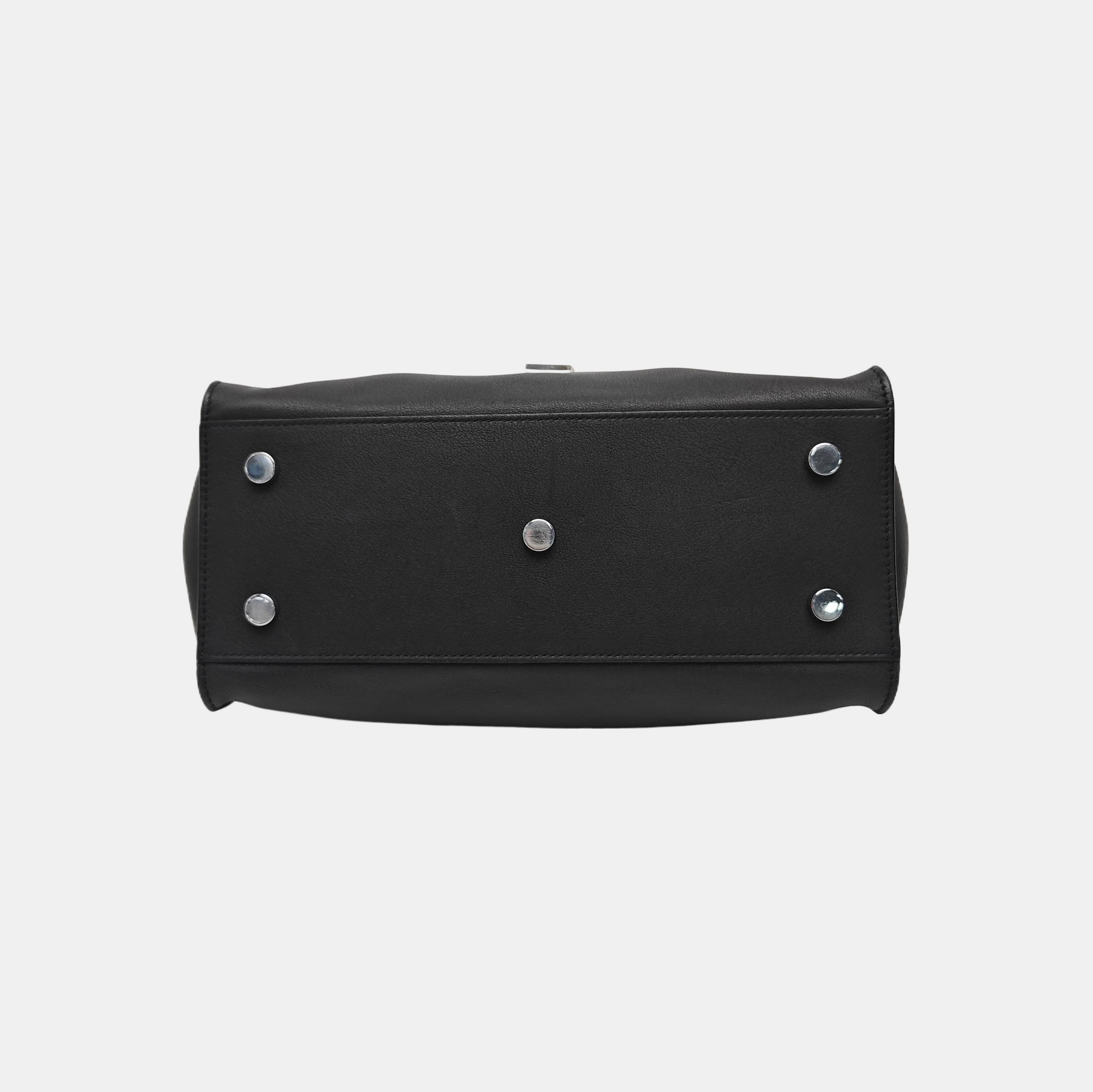 DOWNTOWN CABAS Calfskin Black