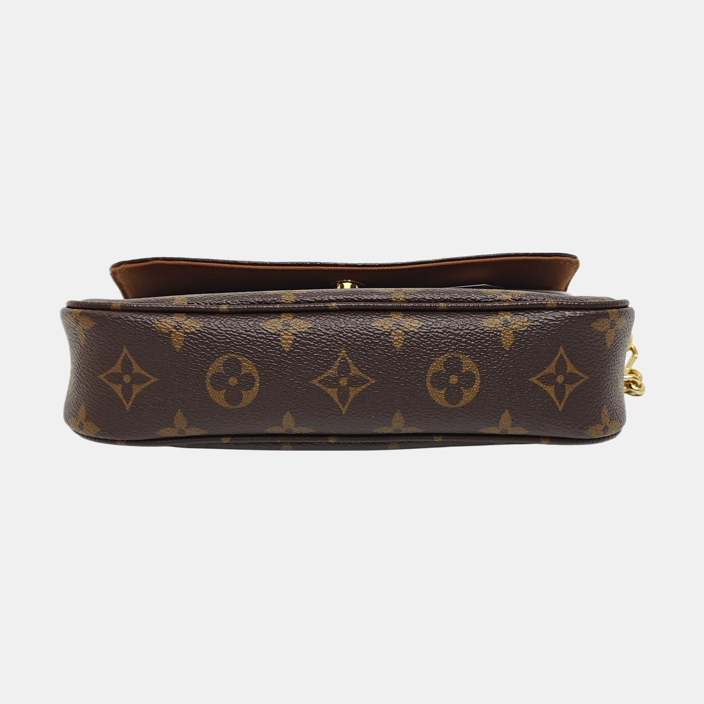 IVY Monogram Coated Canvas Brown