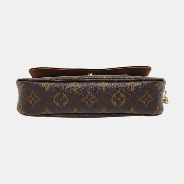 IVY Monogram Coated Canvas Brown