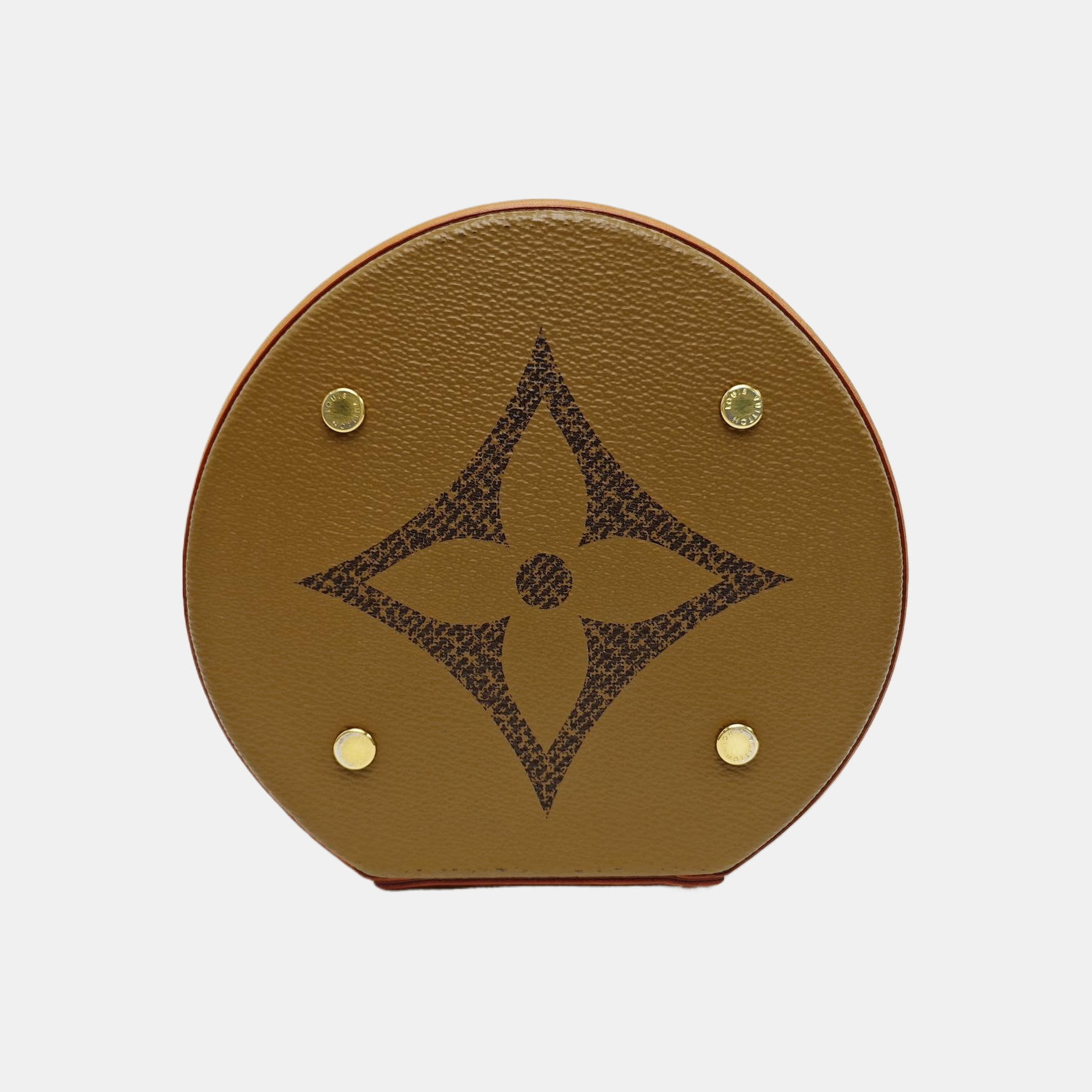 CANNES Monogram Coated Canvas Brown