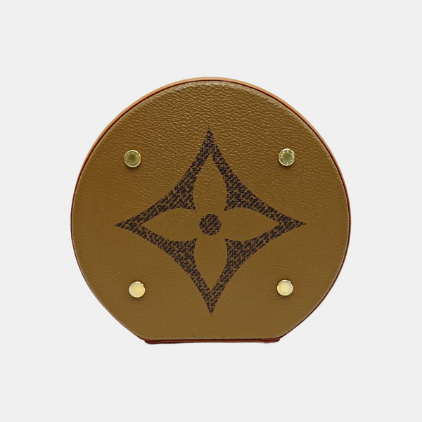 CANNES Monogram Coated Canvas Brown