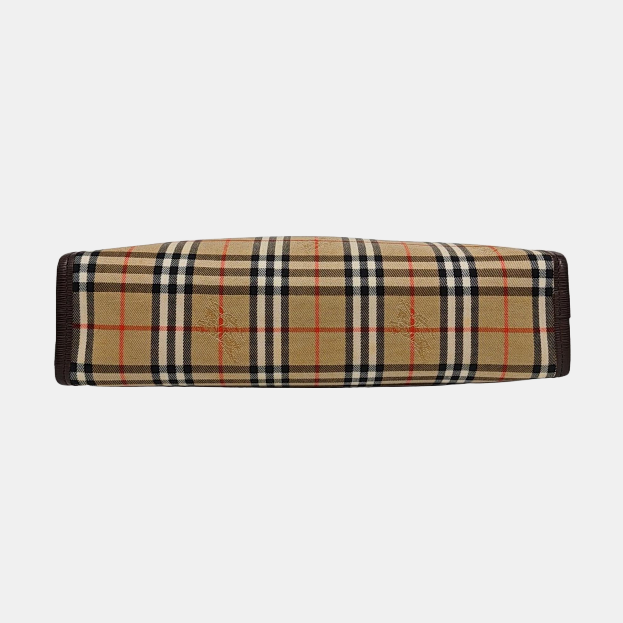 Canvas Clutch Beige