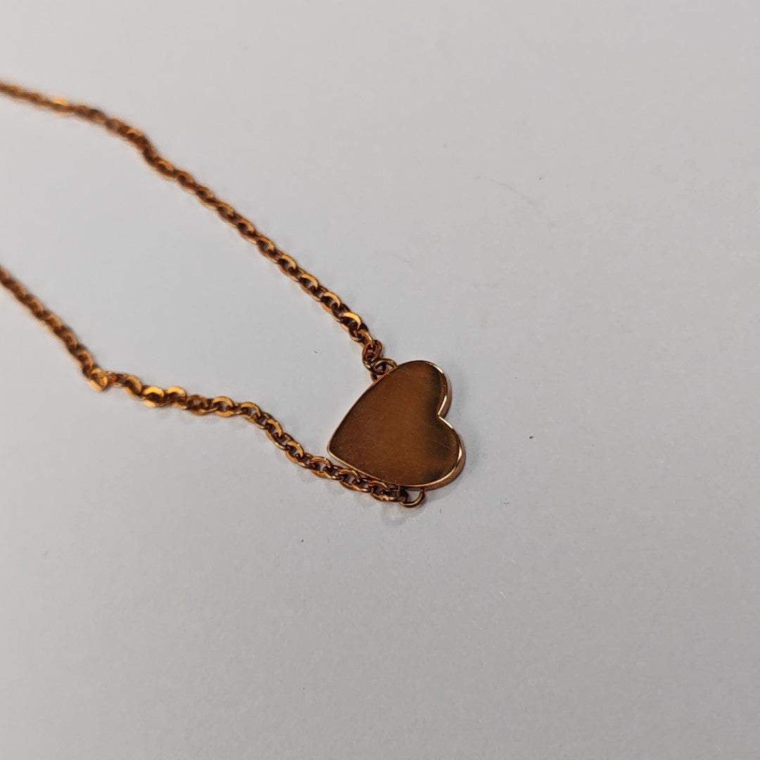 Steel Rose Gold Bracelet