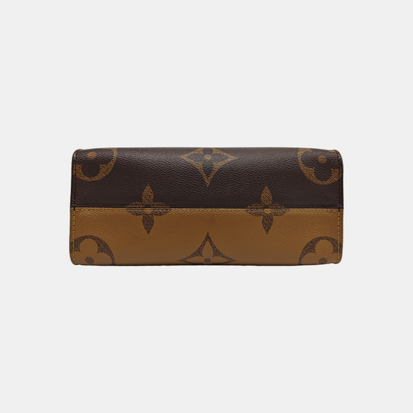 ONTHEGO PM Monogram Coated Canvas Brown