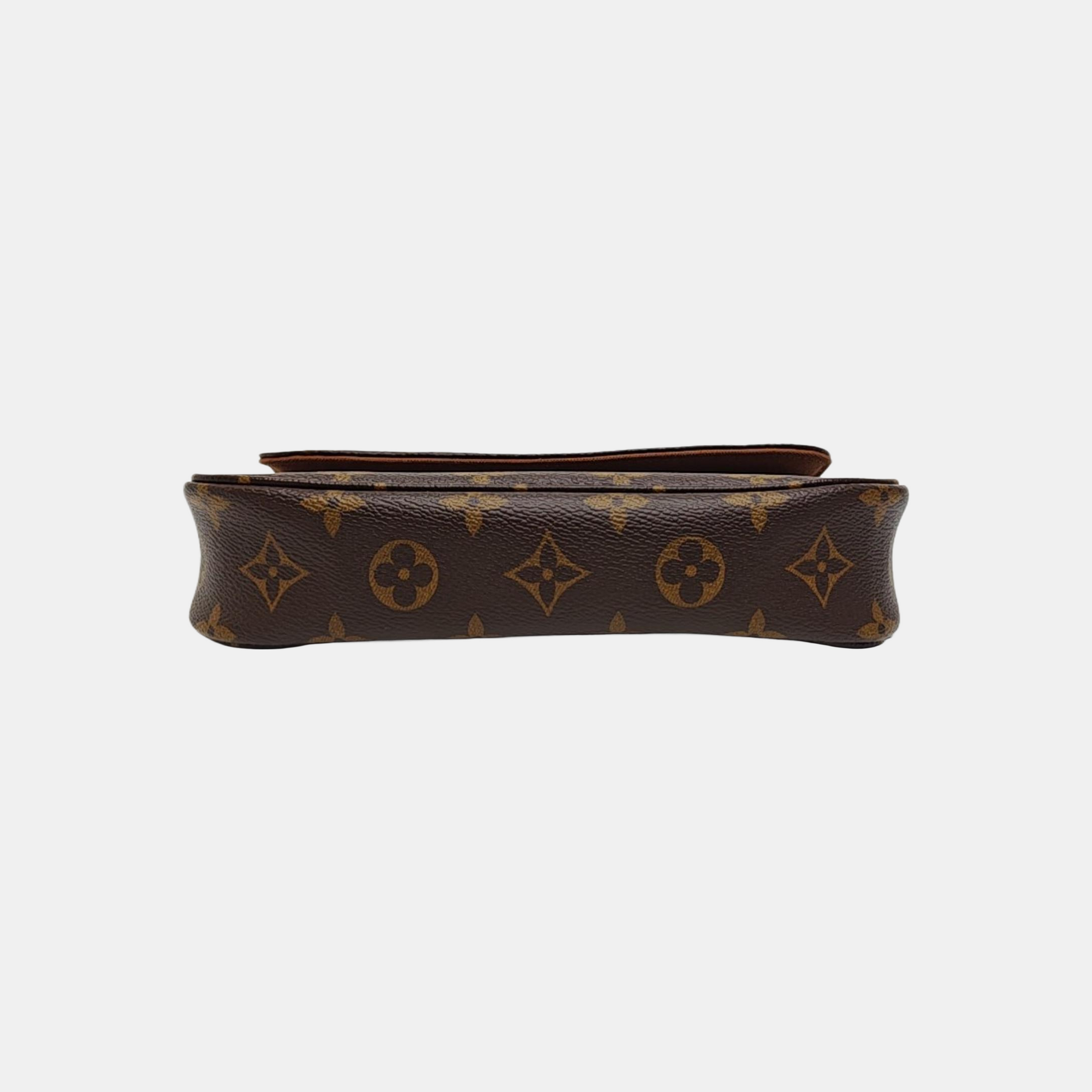 IVY Monogram Coated Canvas Brown