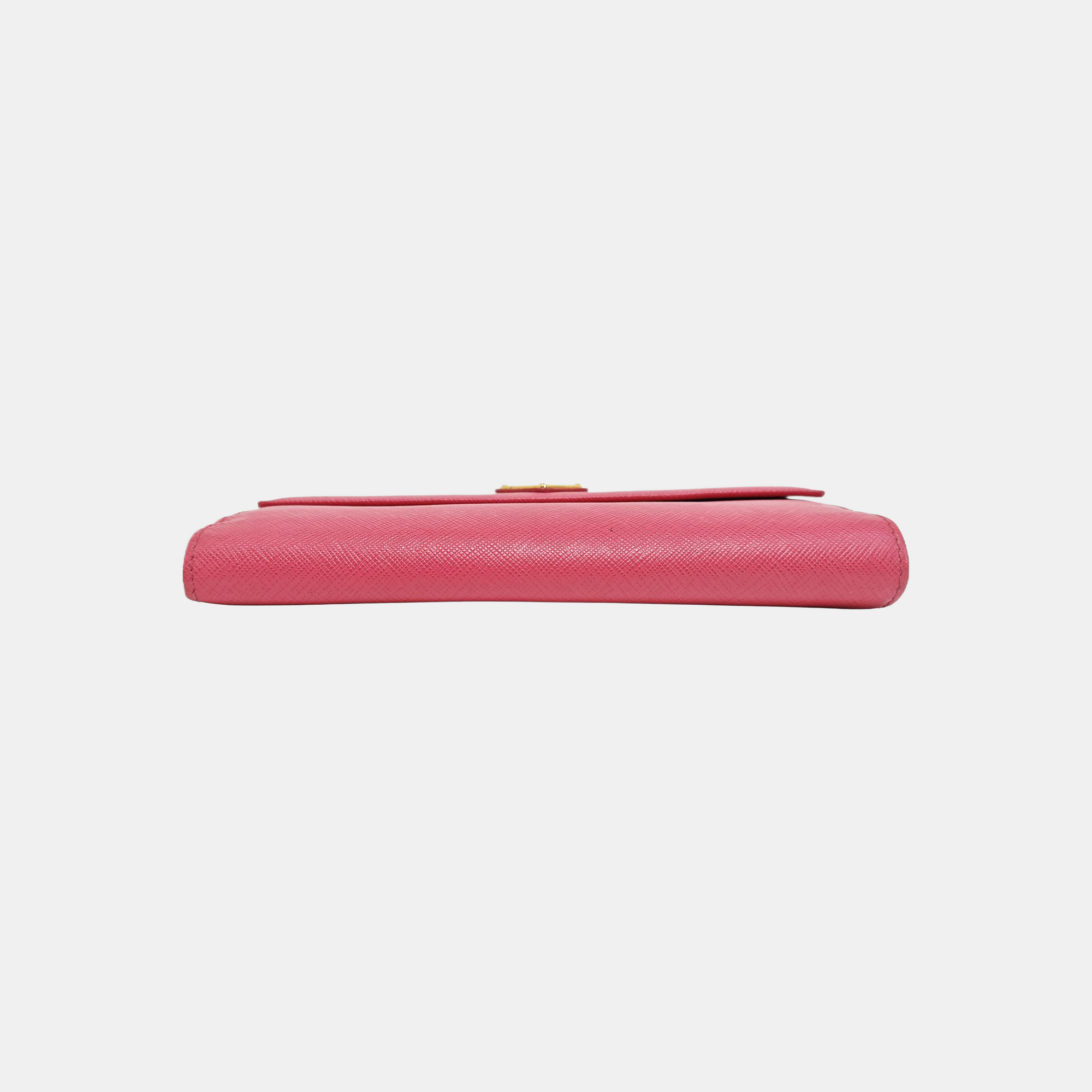 Saffiano Calfskin Wallet Pink