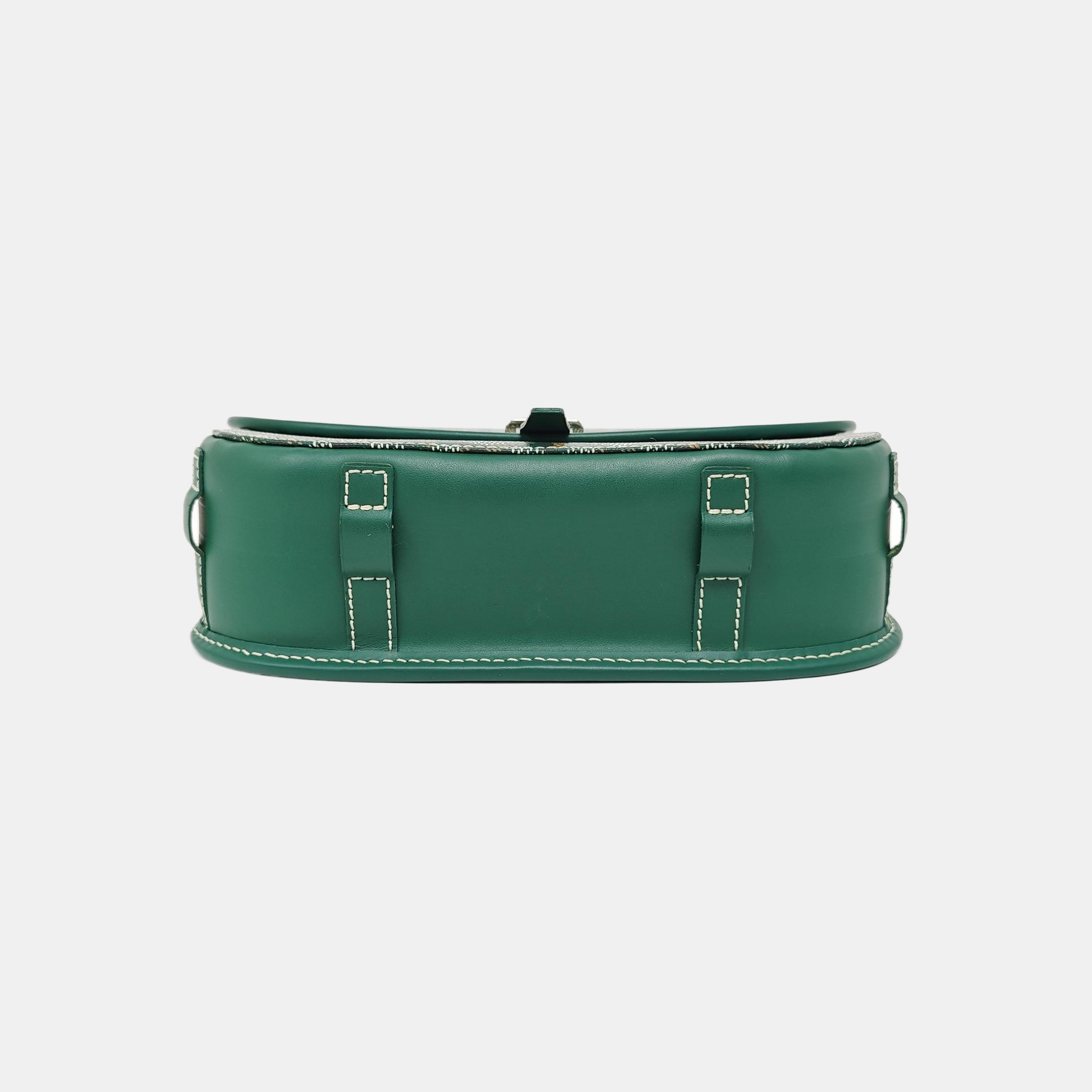 Belvedere Coated Canvas Green