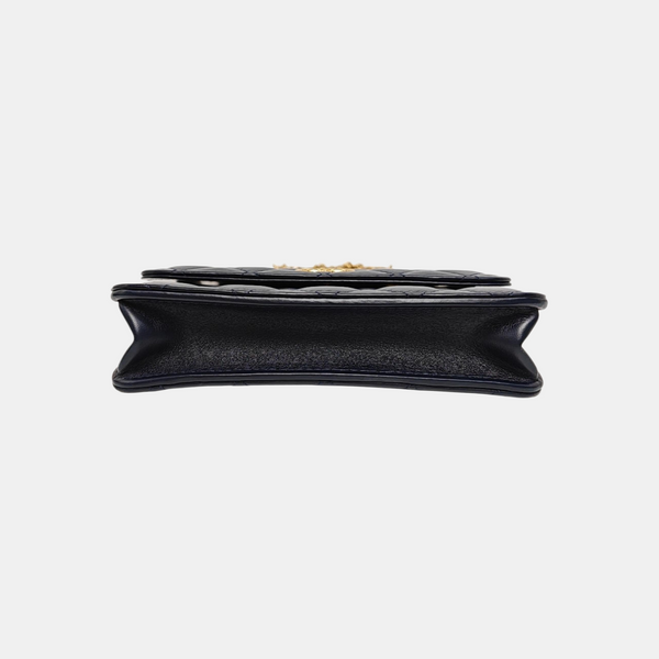 WOC Quilted Lambskin Blue