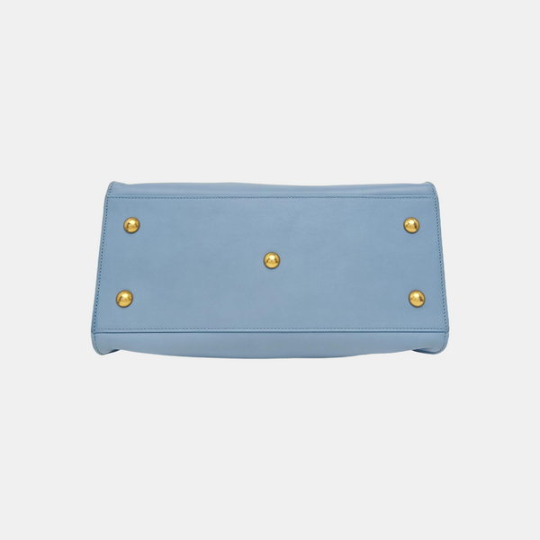 CHYC Y LIGNE Small Calfskin Blue