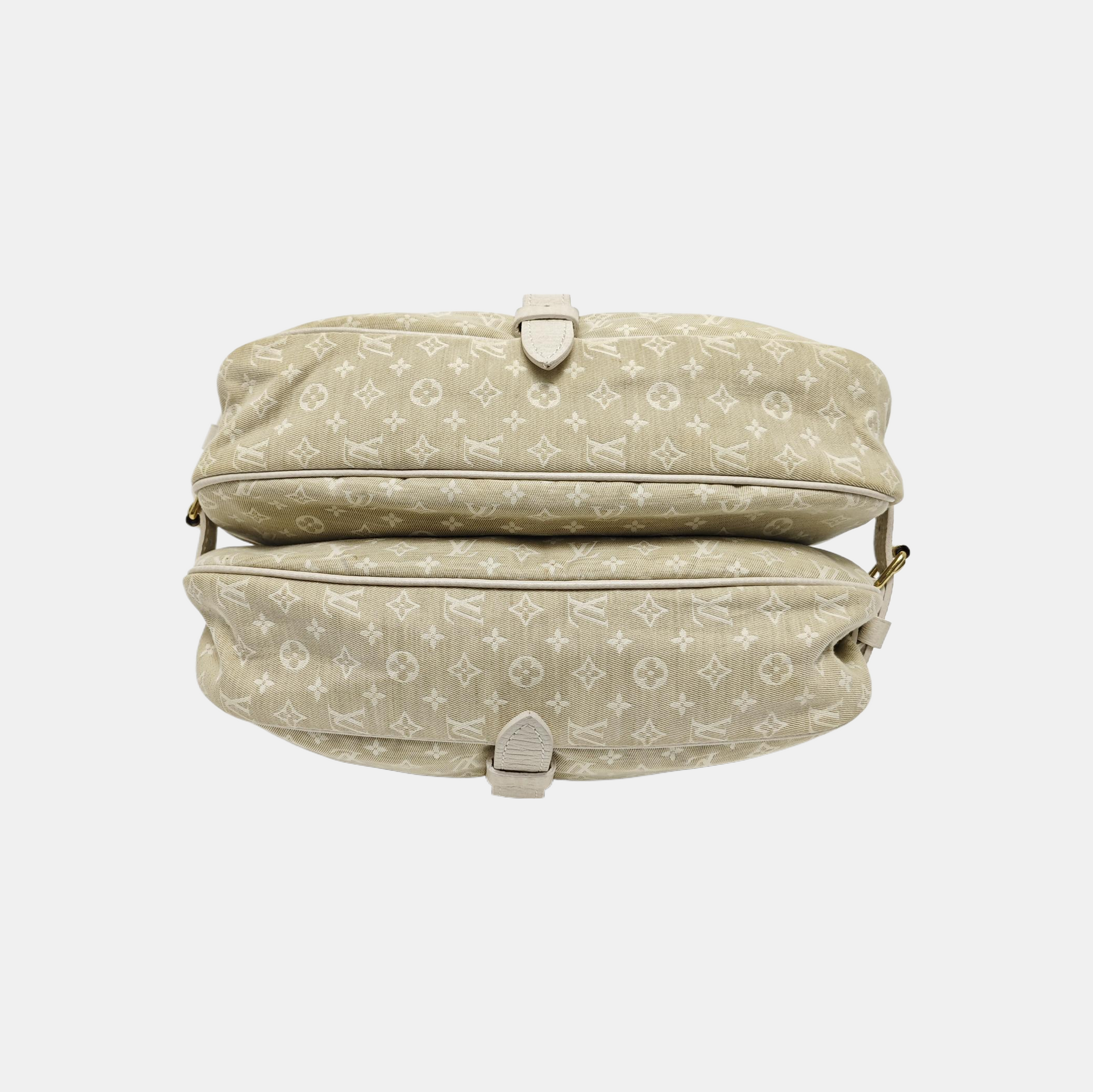 SAUMUR 28 Monogram Canvas Beige